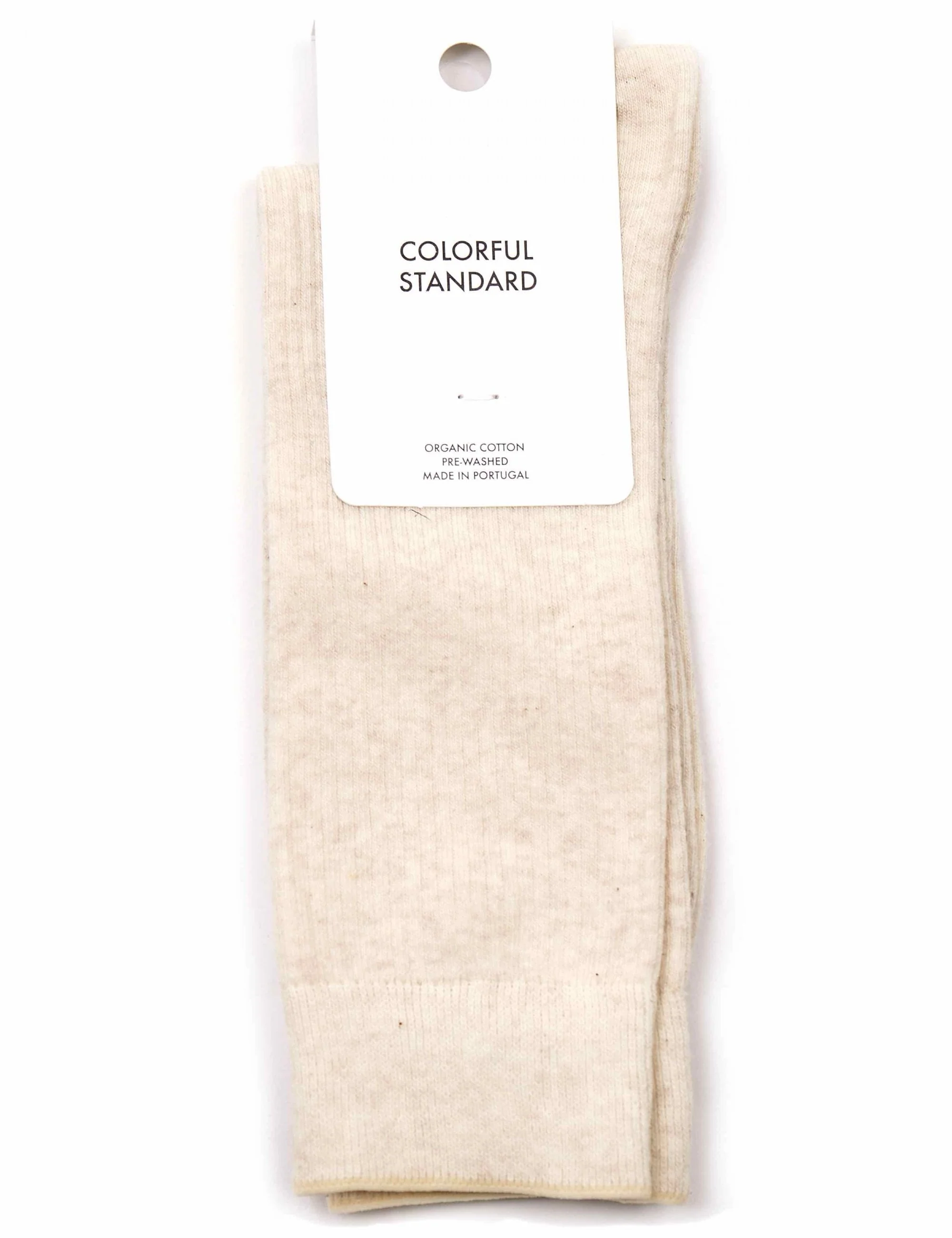 Classic Organic Socks - Ivory White - Image 2