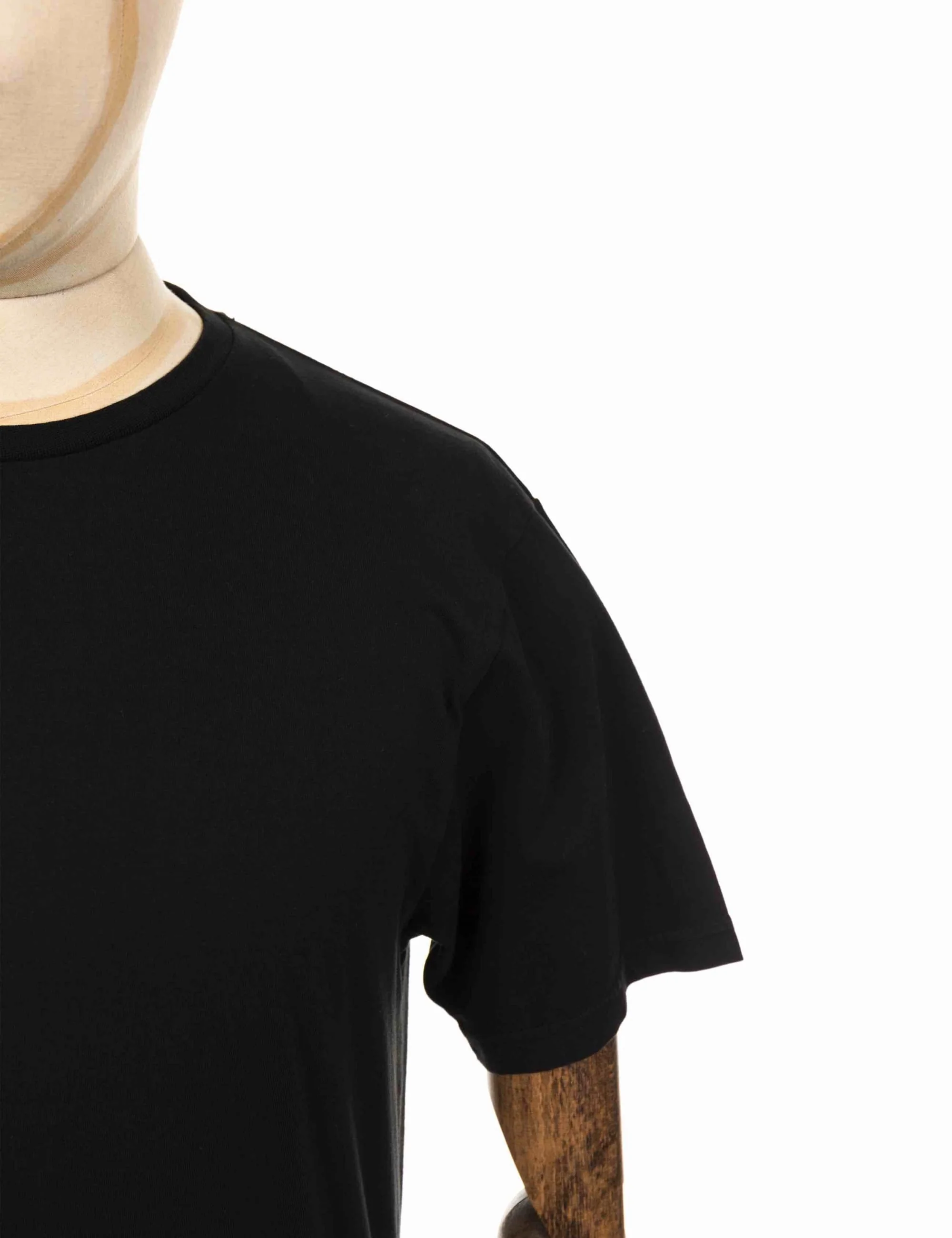 Classic Organic T-Shirt - Deep Black - Image 3