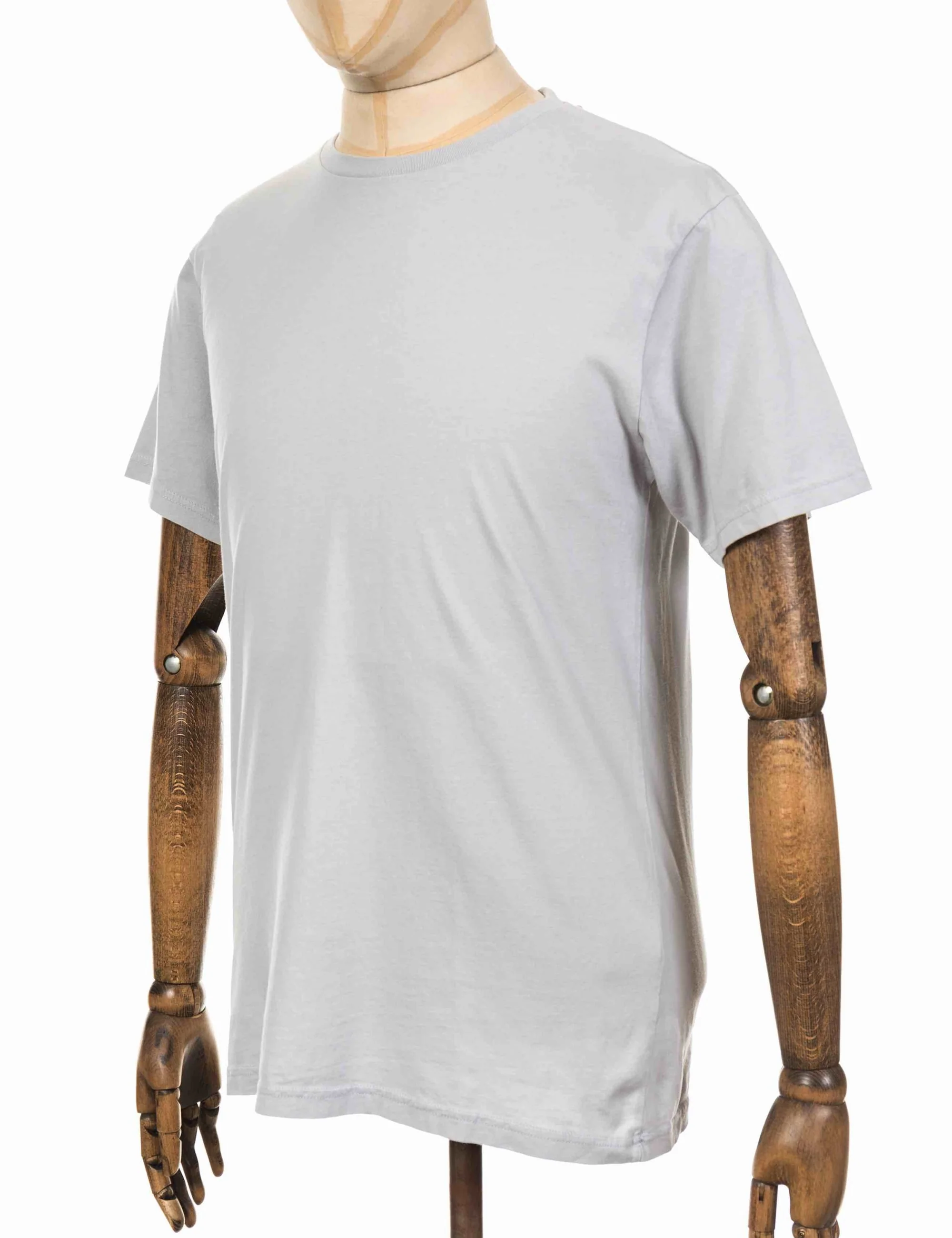 Classic Organic T-Shirt - Limestone Grey - Image 4