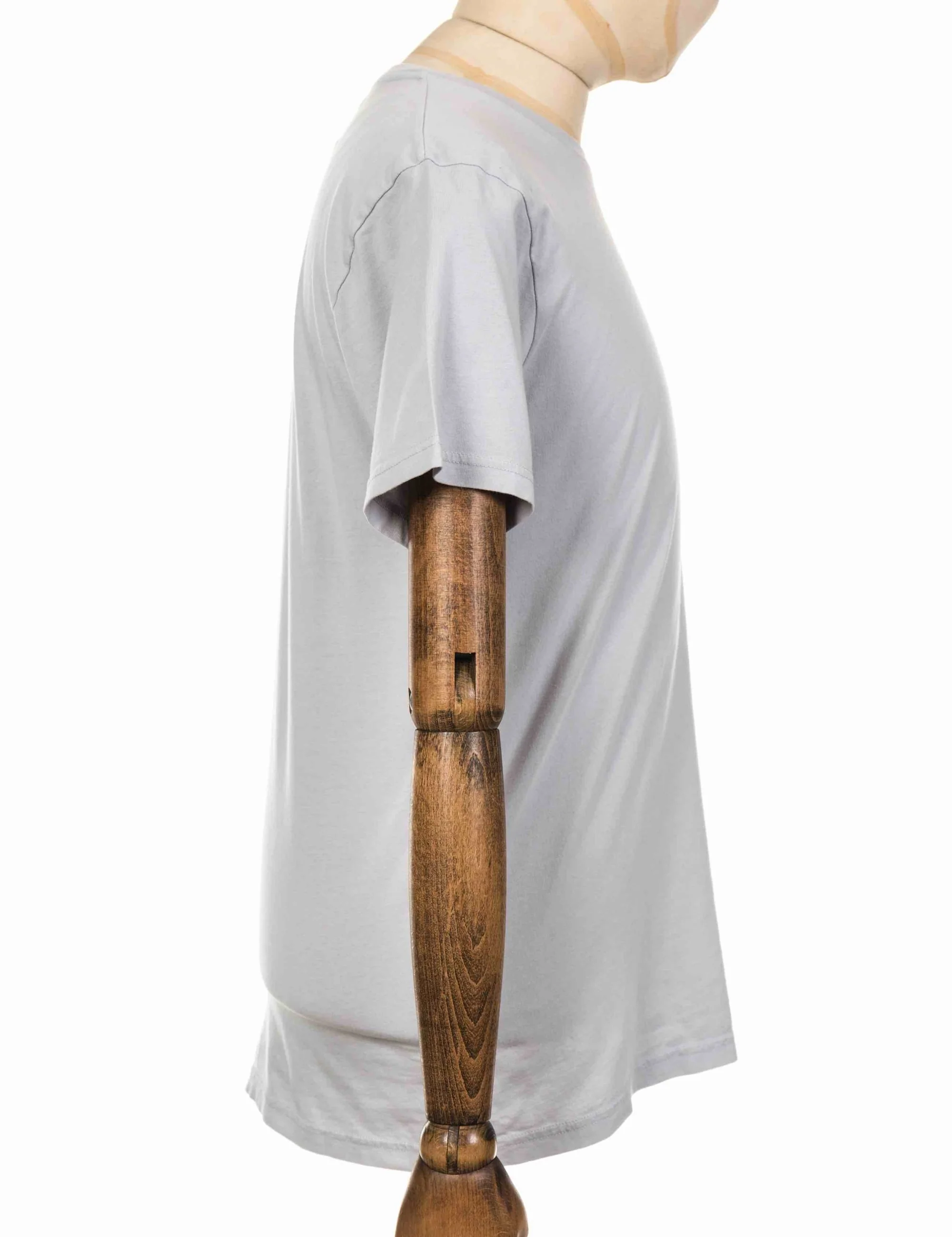 Classic Organic T-Shirt - Limestone Grey - Image 5