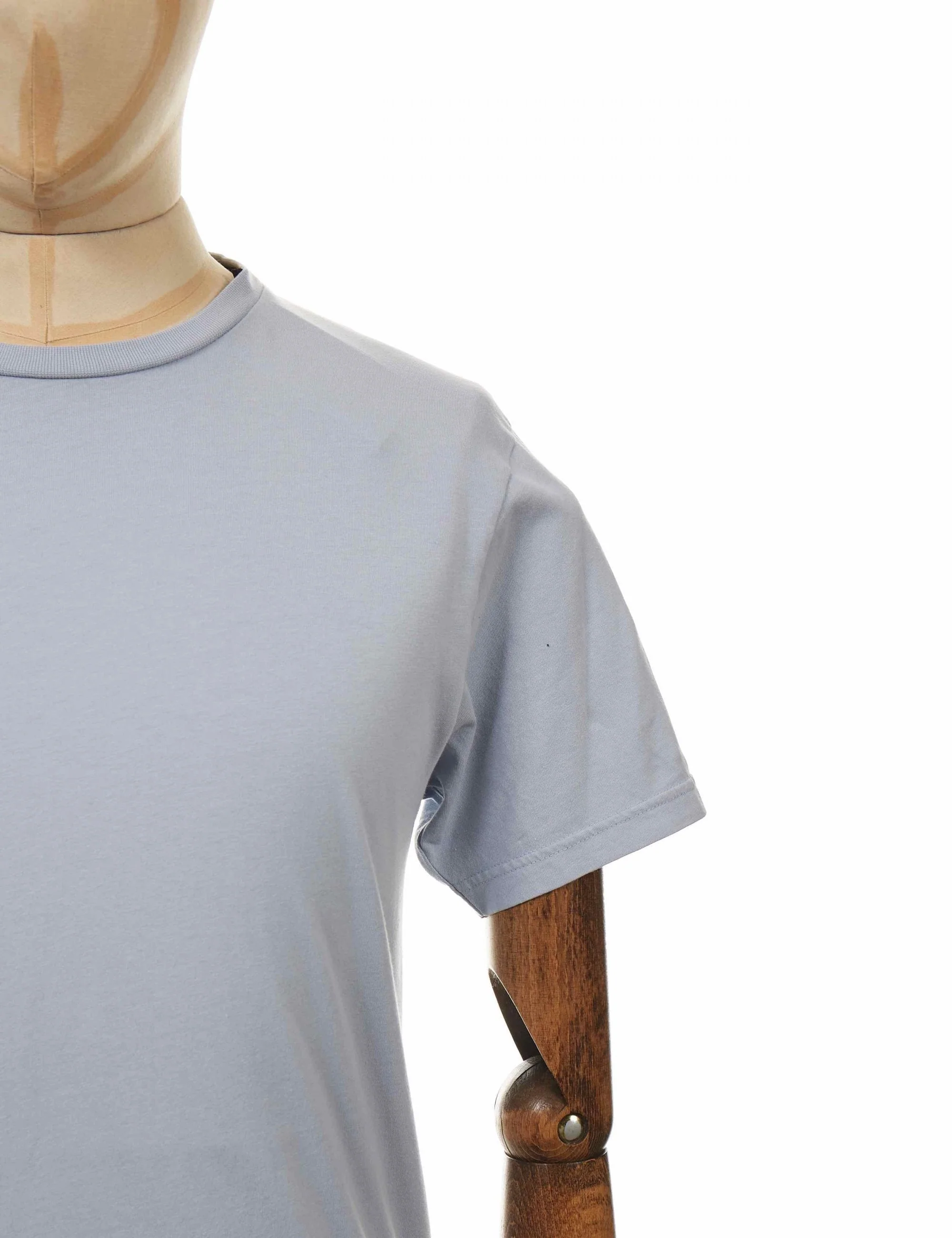 Classic Organic T-Shirt - Powder Blue - Image 2