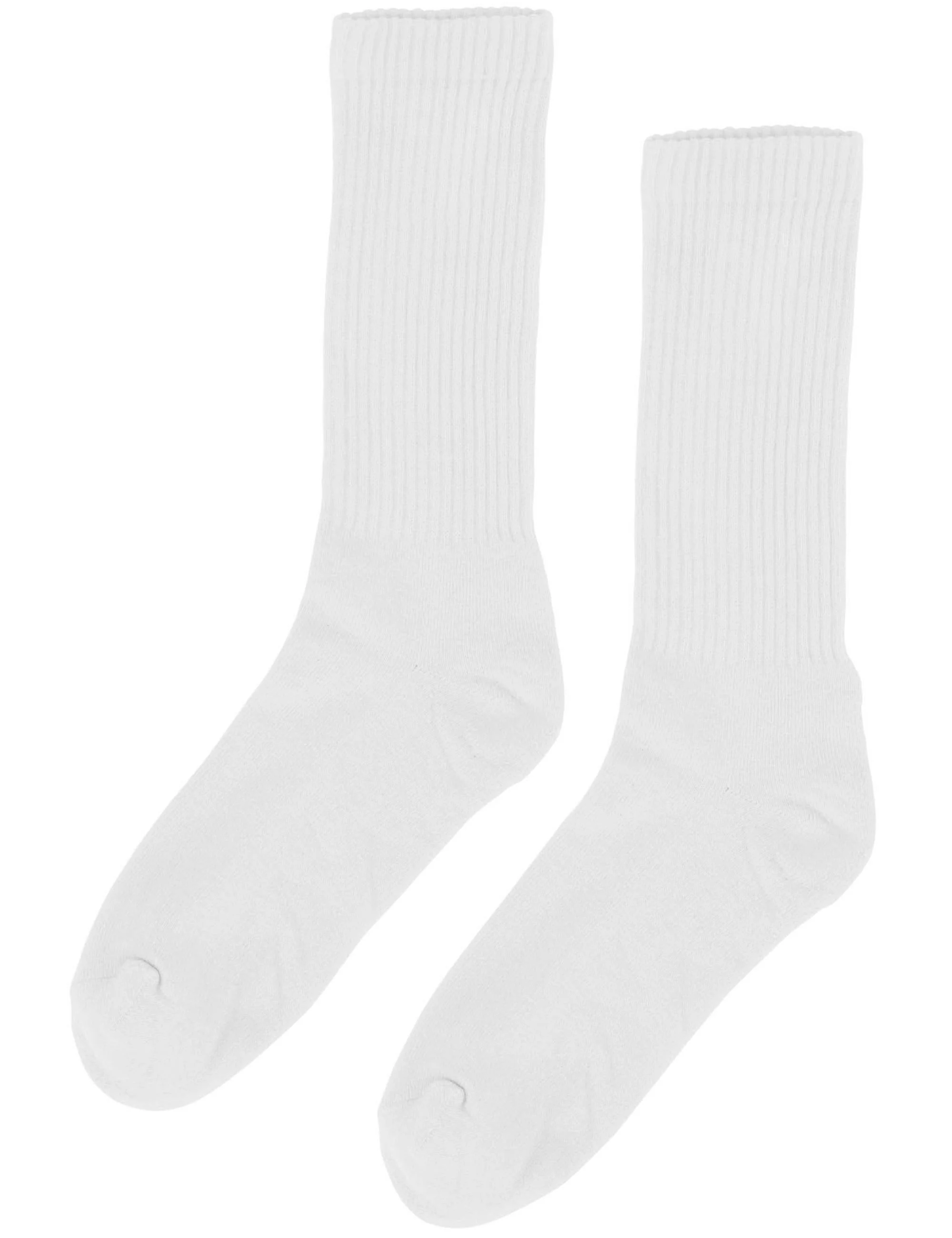 Organic Active Socks - Optical White