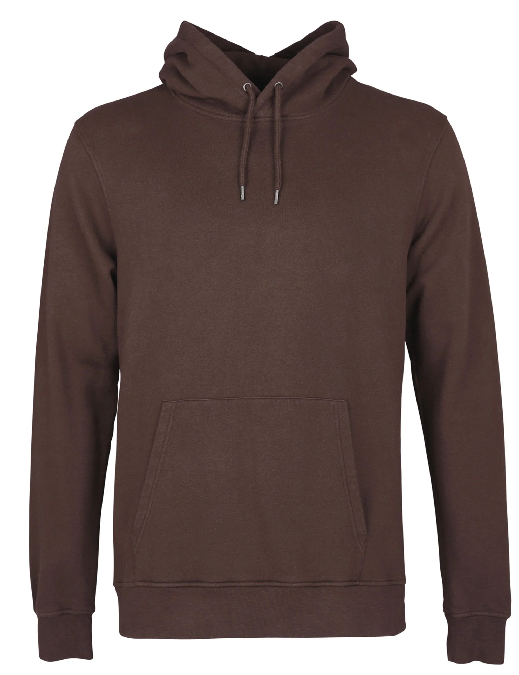 Organic Hooded Sweat - Coffee Brown
