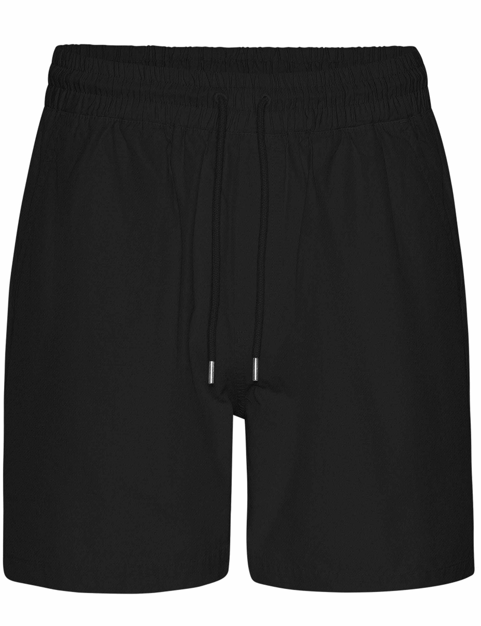 Organic Twill Shorts - Deep Black
