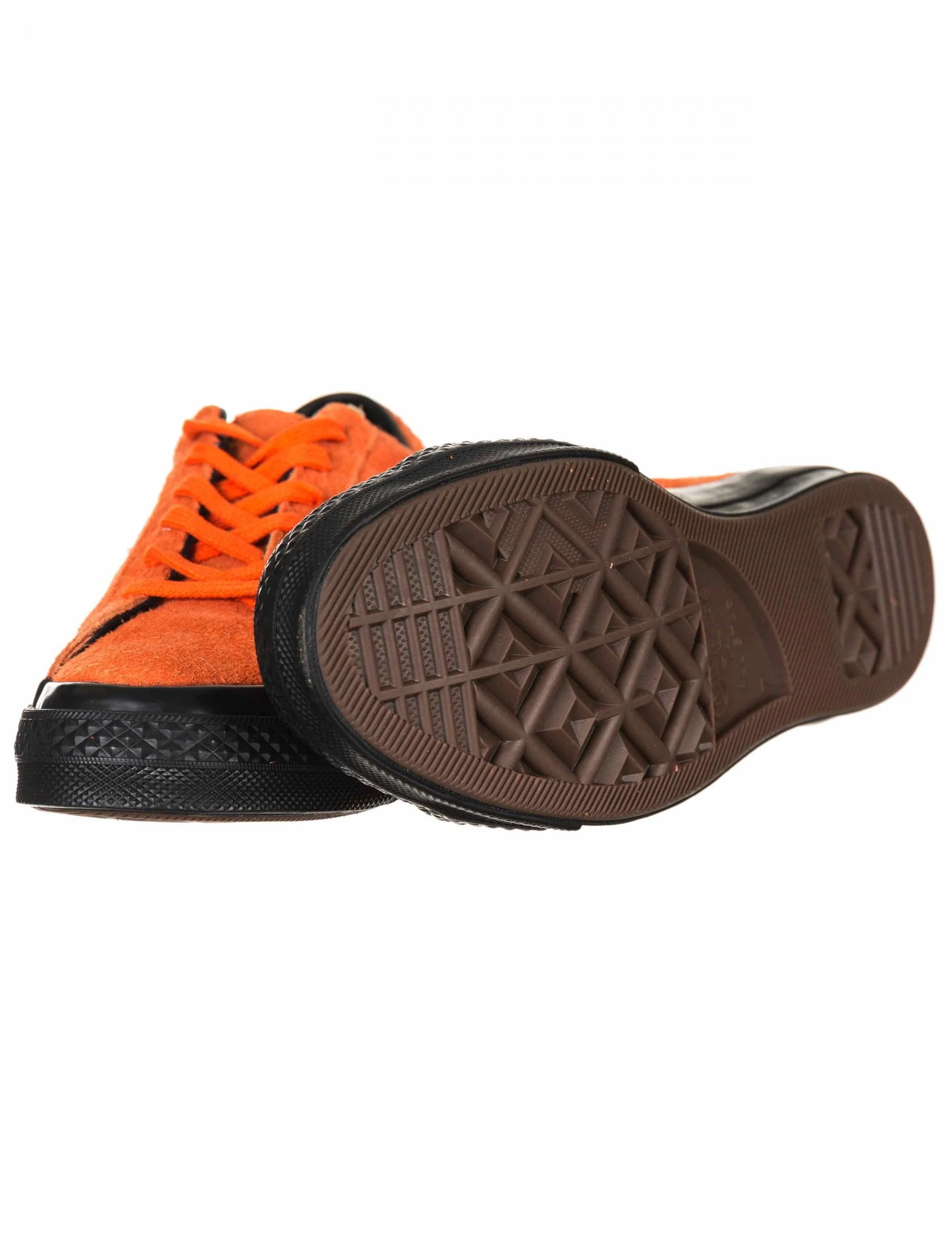 One Star Ox Trainers - Orange Tiger - Image 4
