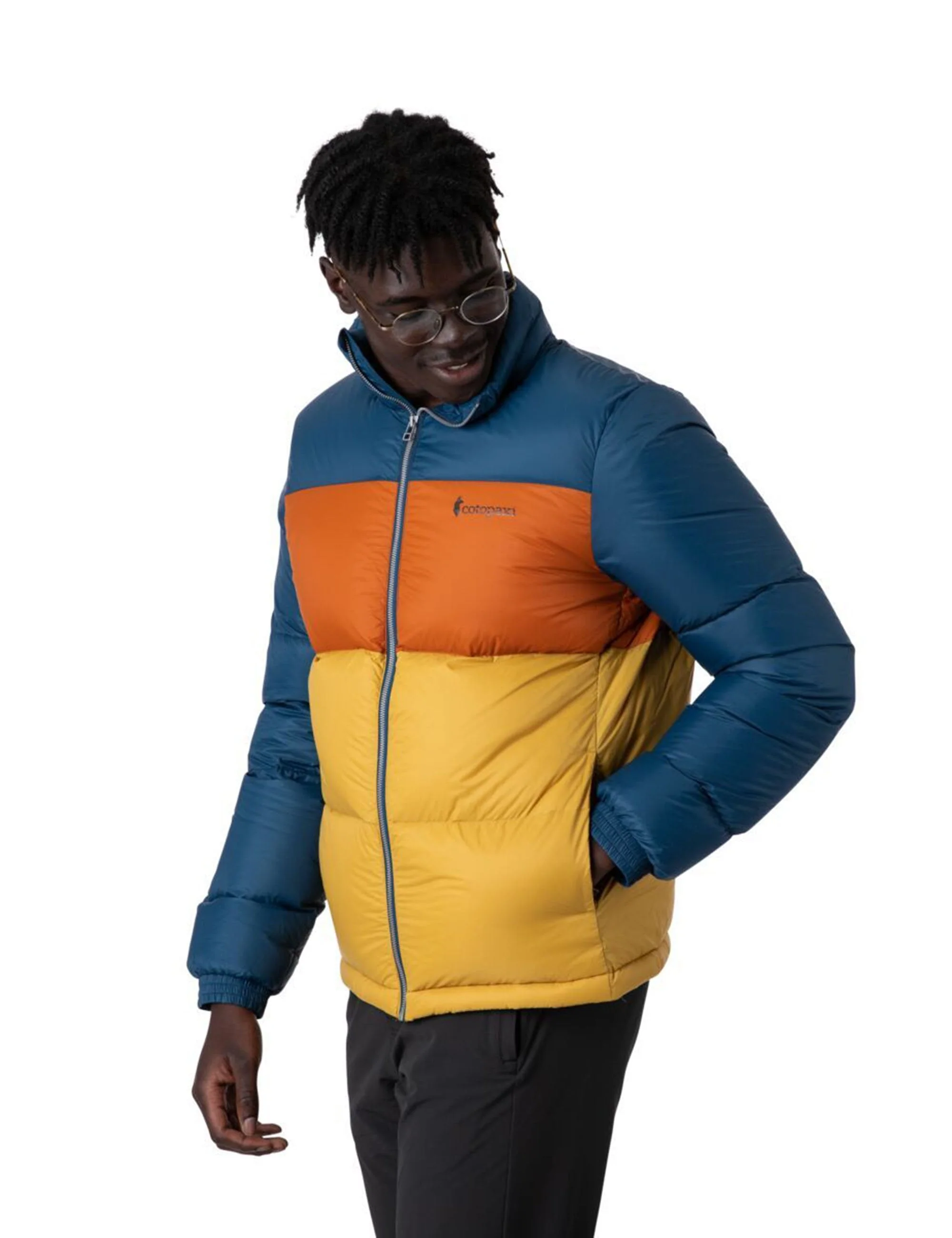 Solazo Down Jacket - Indigo/Golden Rod - Image 4
