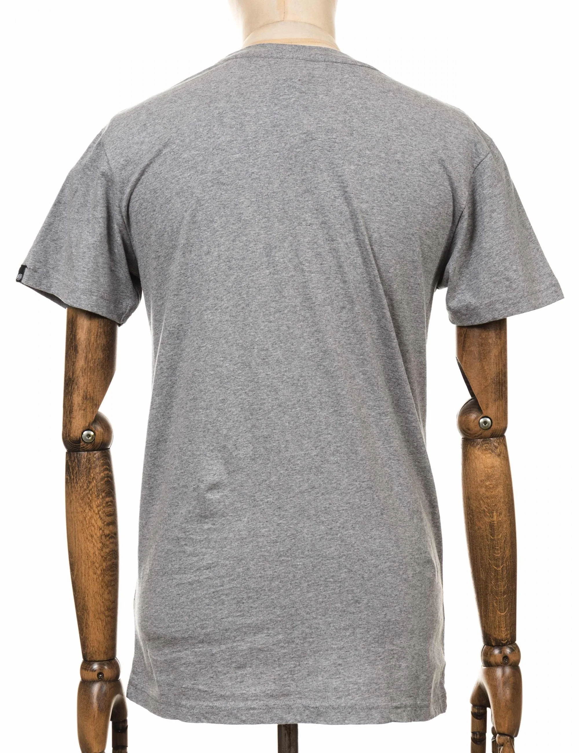 All Caps T-Shirt - Grey Heather - Image 3