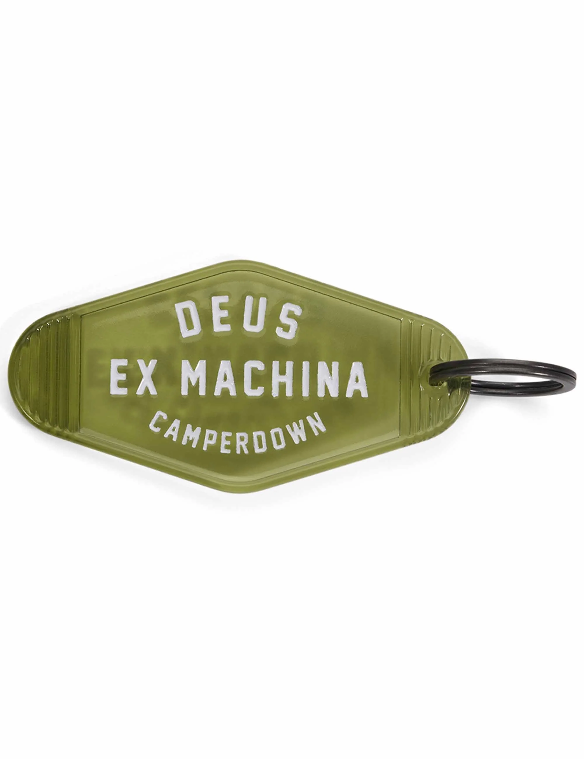 Camperdown Address Hoel Key Tag - Cypress Green