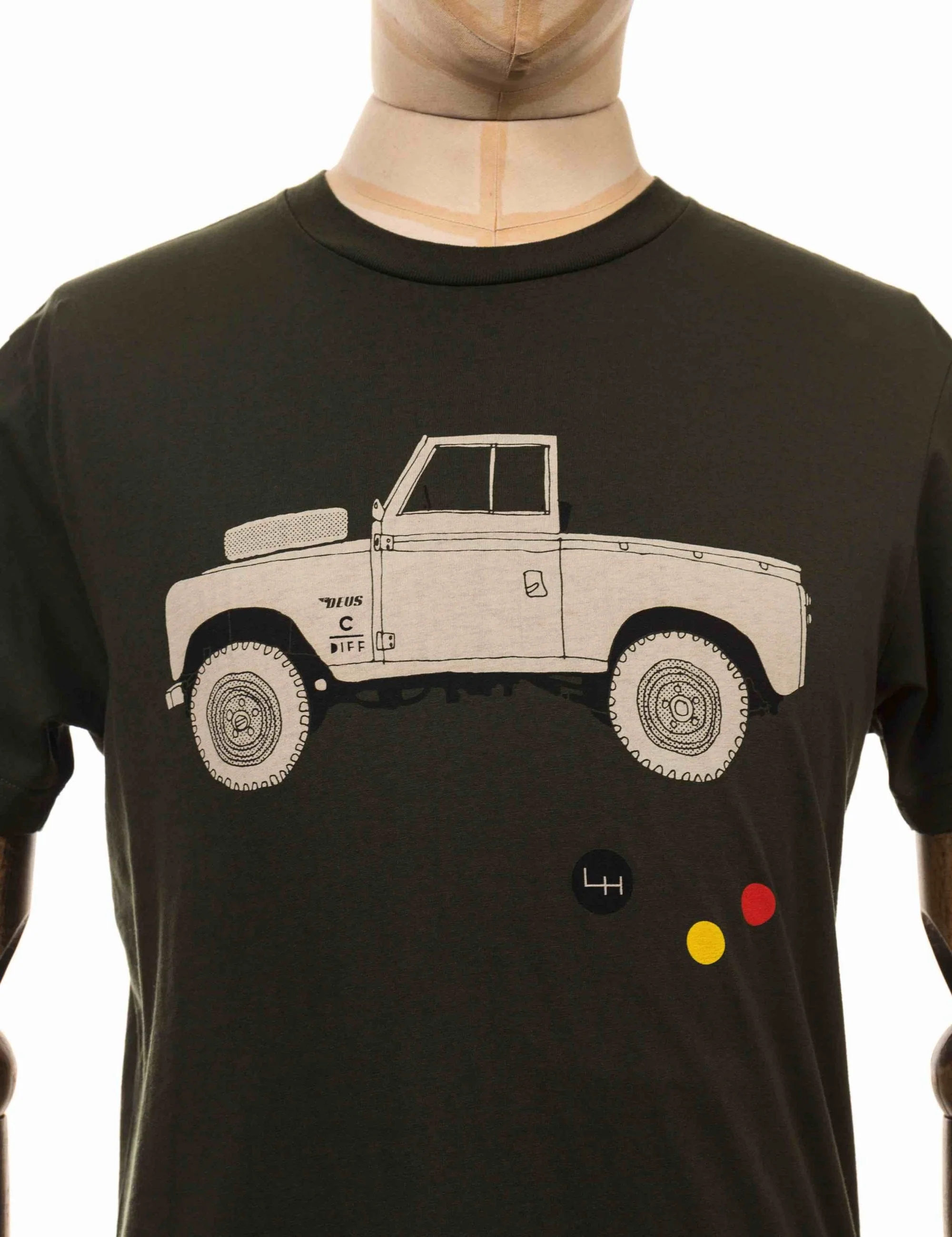Carby Landie T-Shirt - Forest Green - Image 3