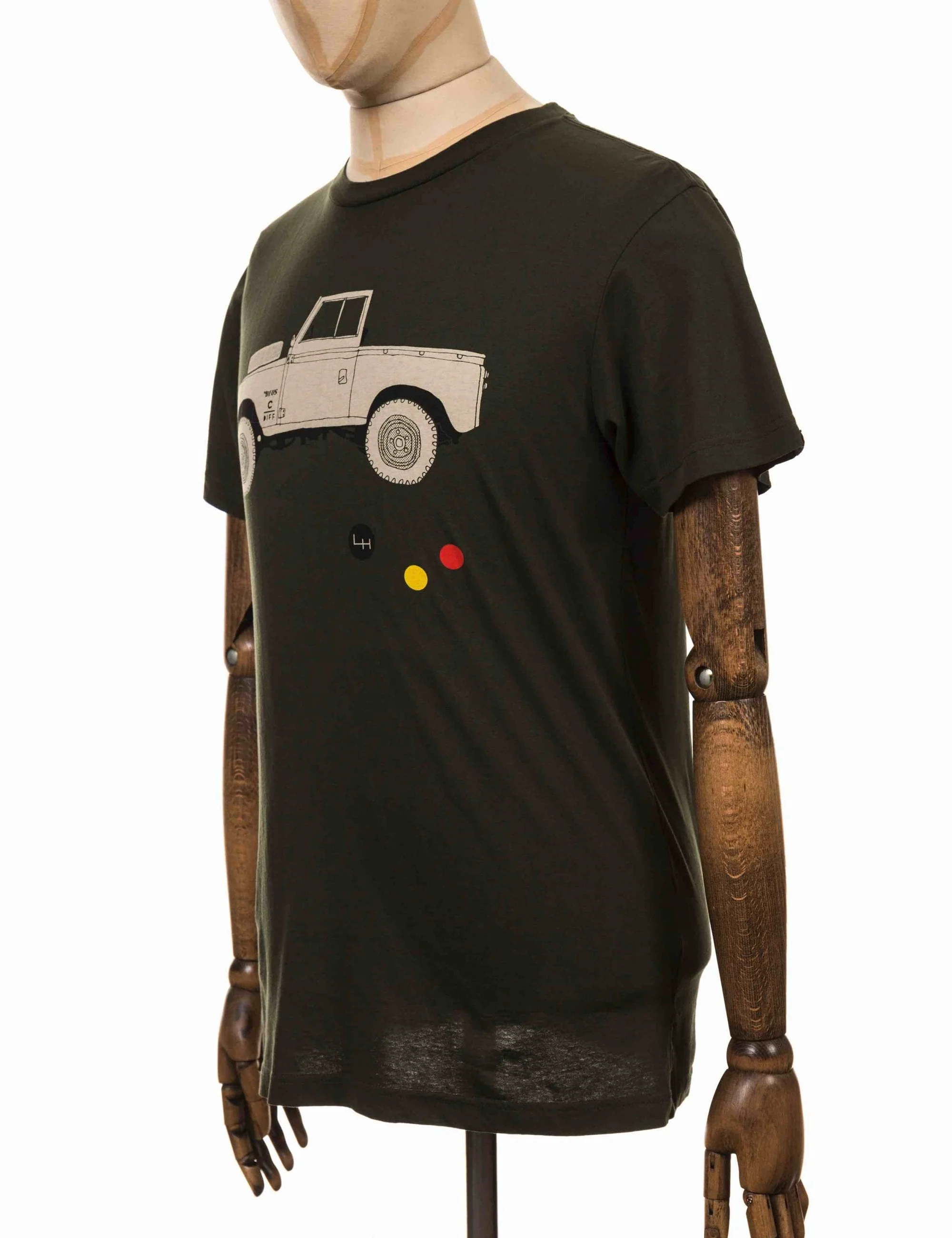 Carby Landie T-Shirt - Forest Green - Image 4