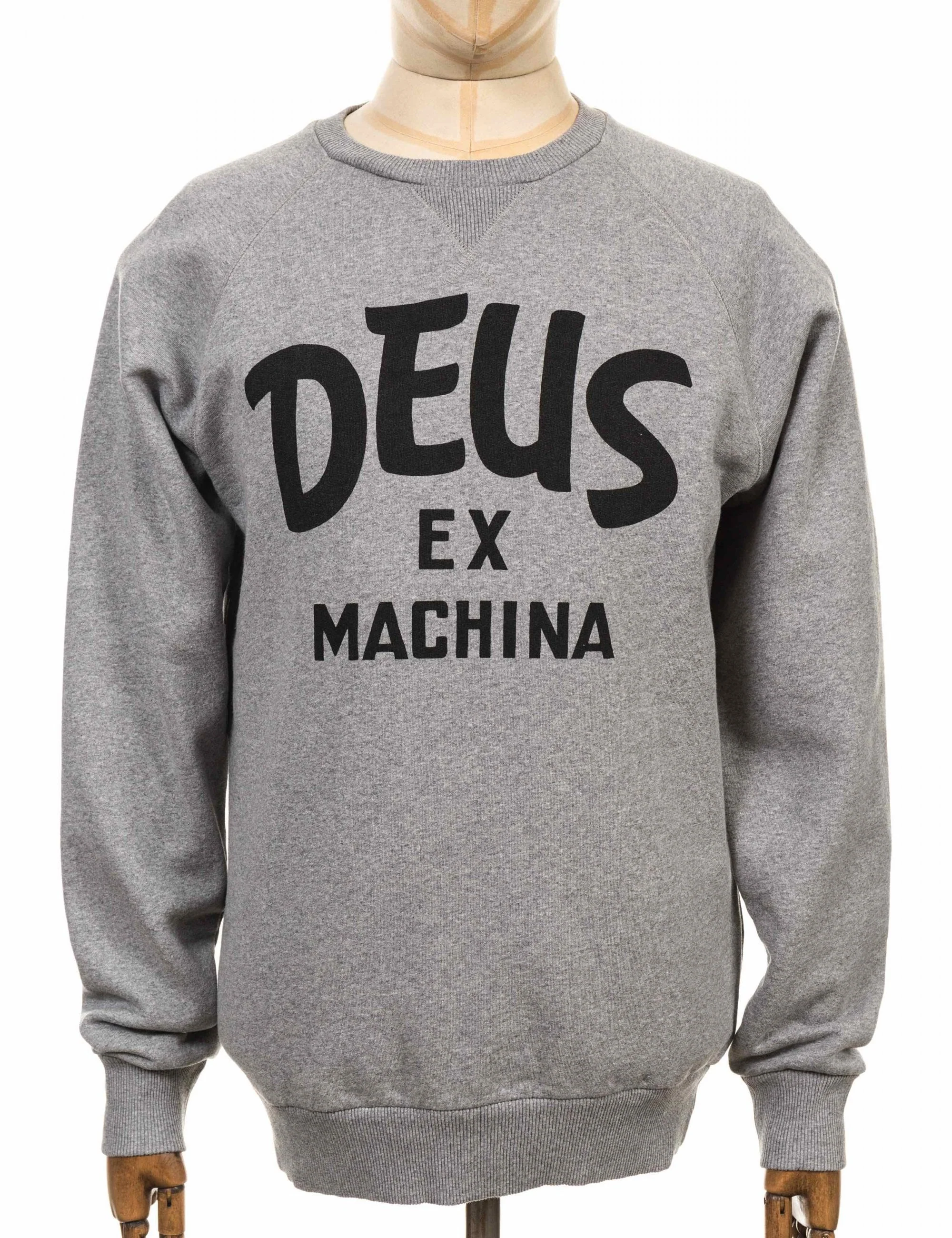 Curvy Crew Sweat - Grey Heather