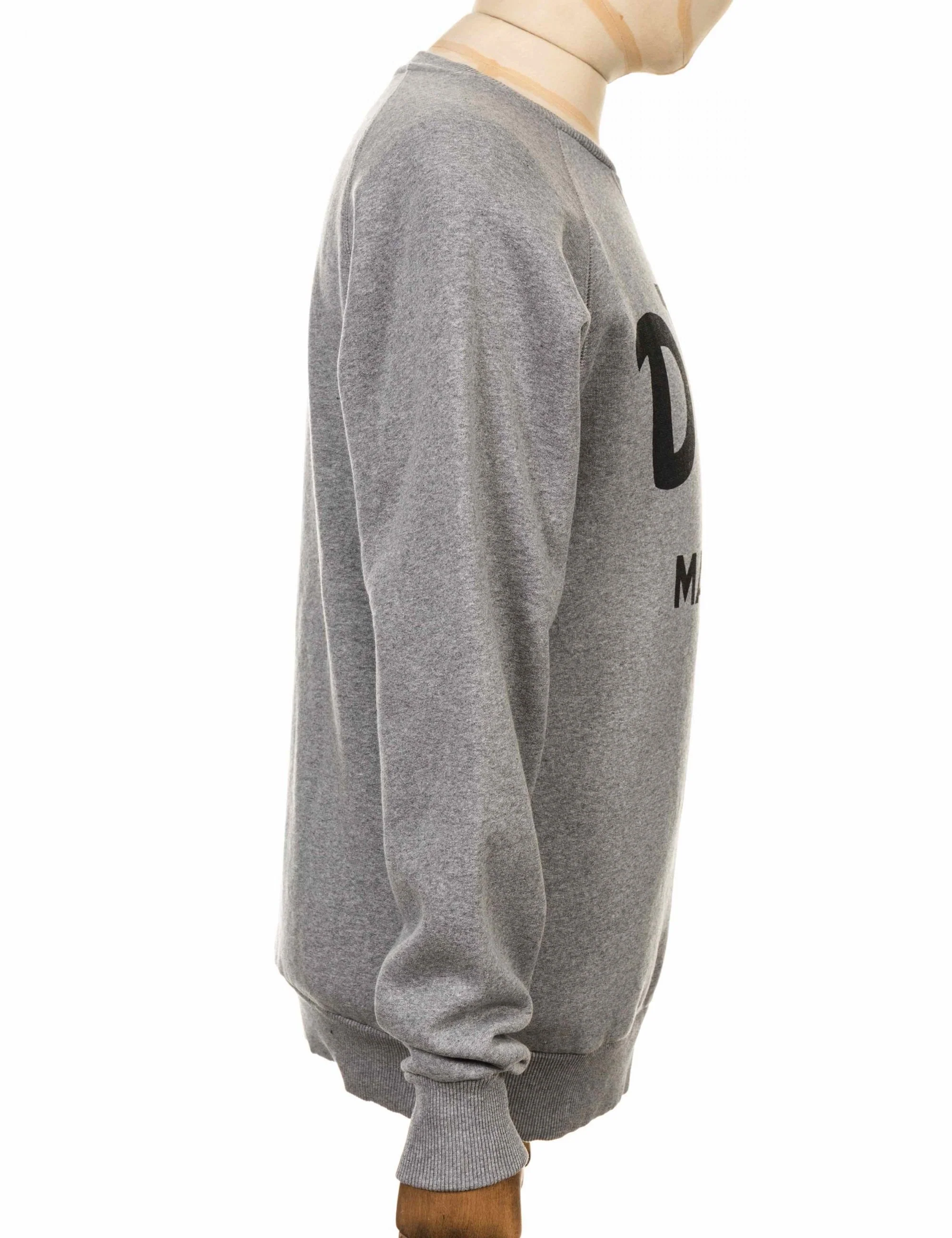 Curvy Crew Sweat - Grey Heather - Image 5
