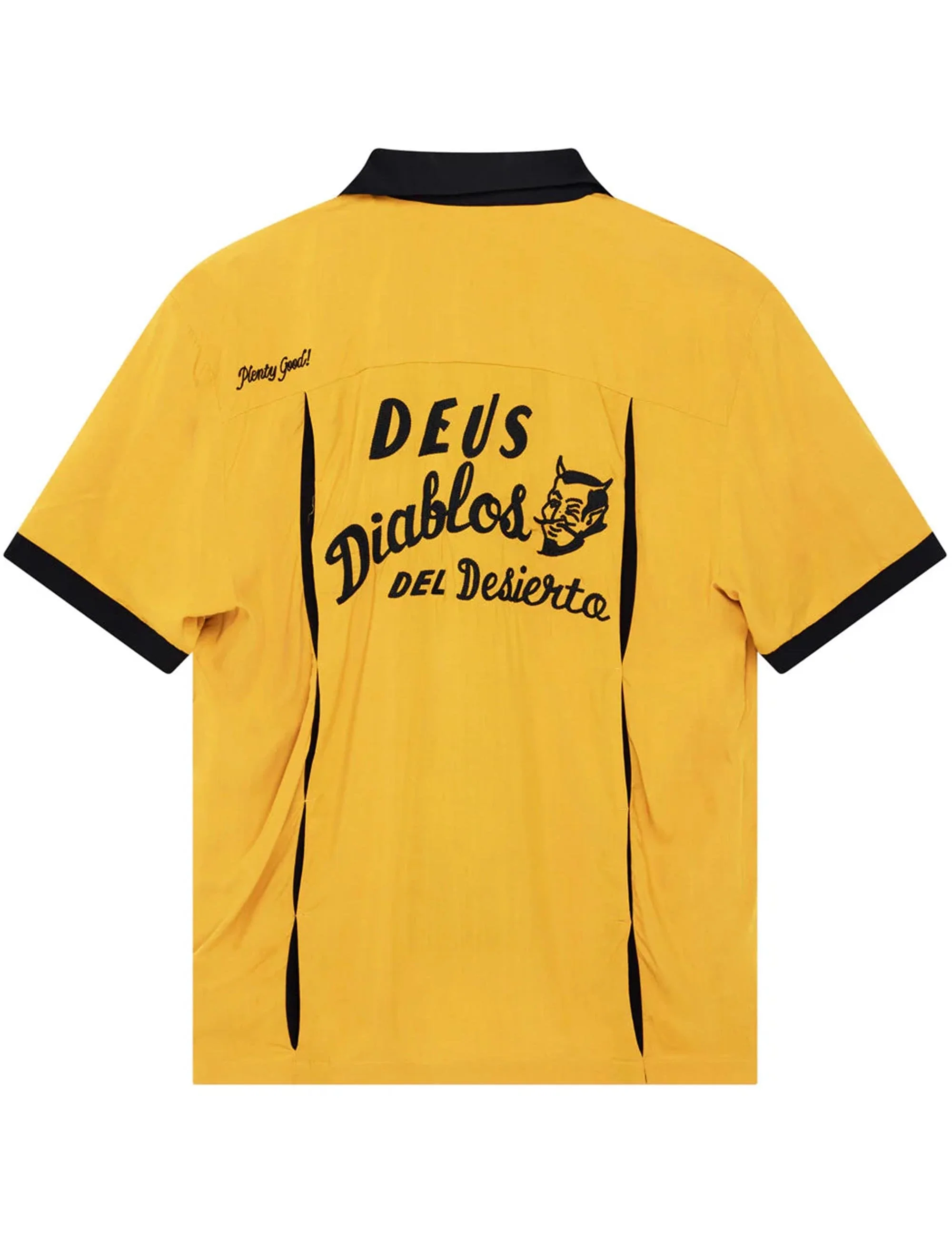 Diablo Bowling Shirt - Golden Yellow