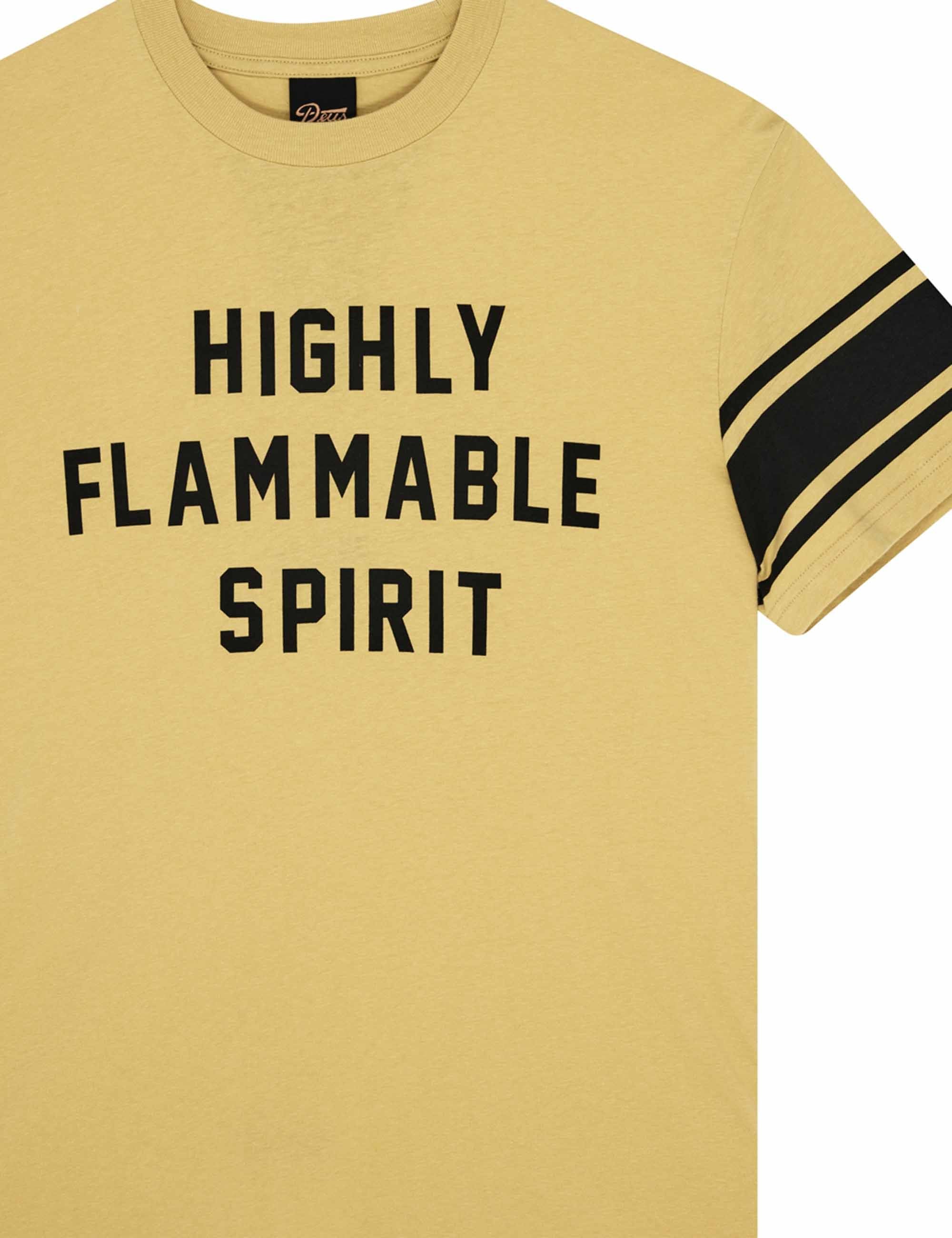 Flammable T-Shirt - Mimosa Gold - Image 3