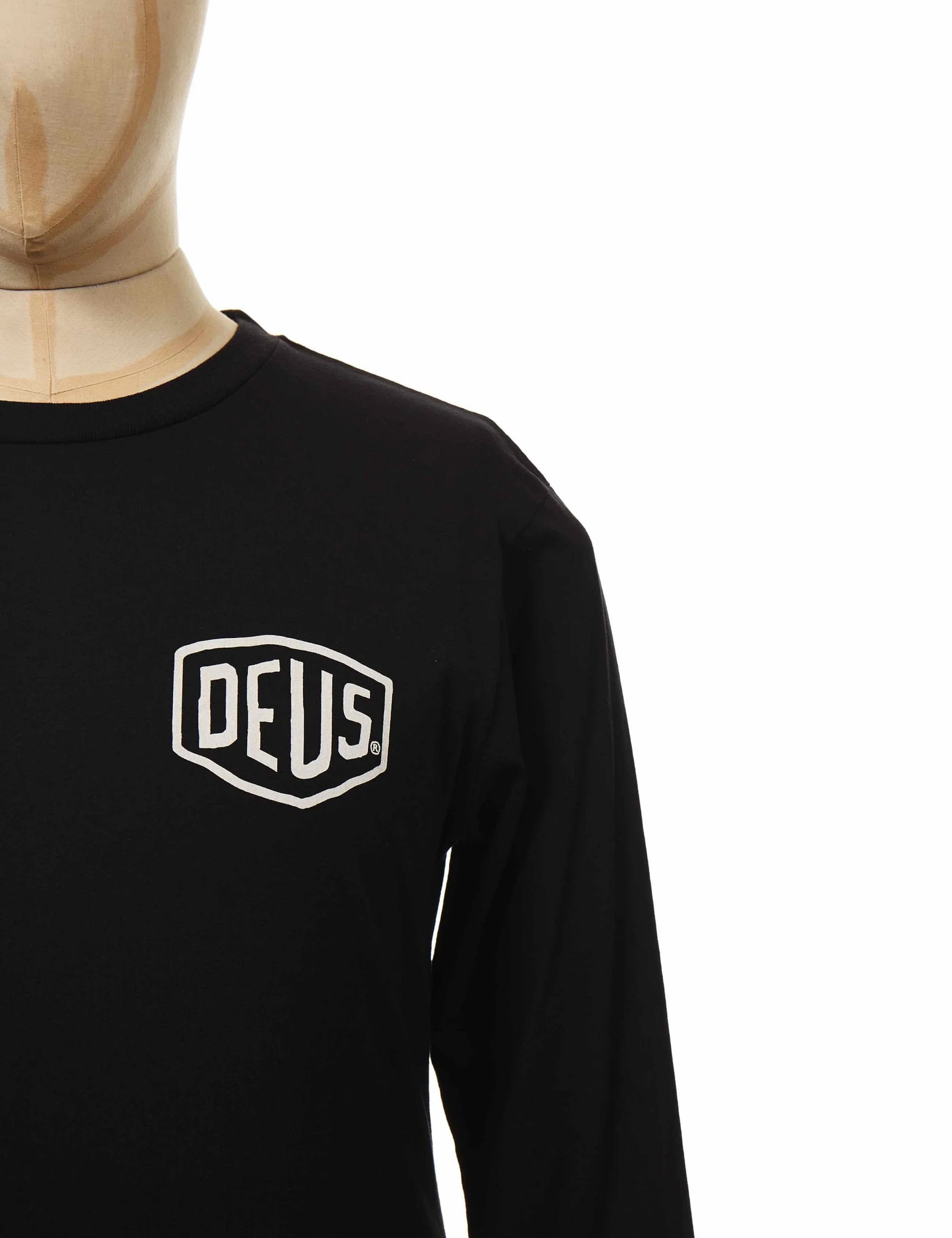 Ibiza Address Long Sleeve T-Shirt - Black - Image 2