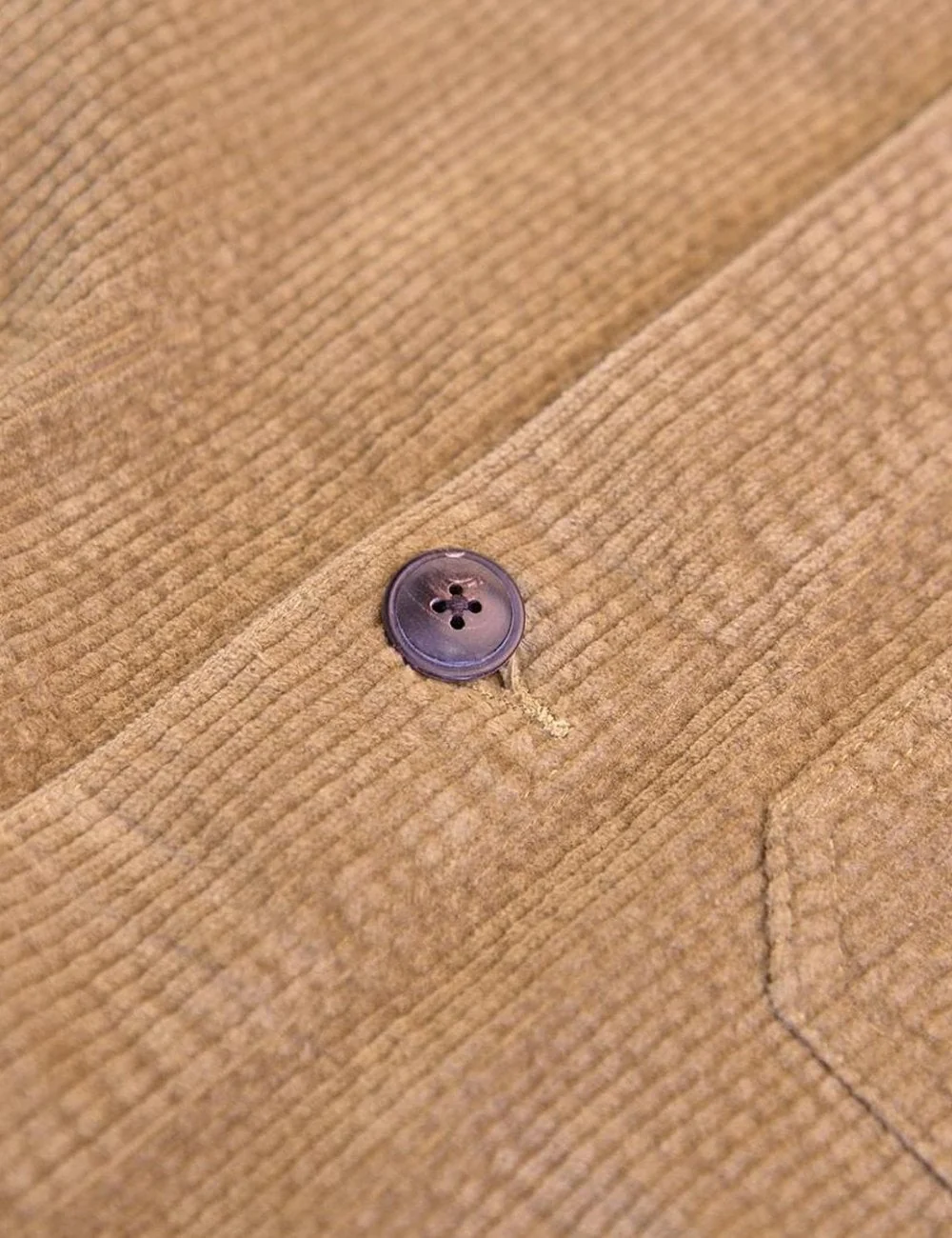 Jonah Cord Chore Jacket - Tobacco - Image 4