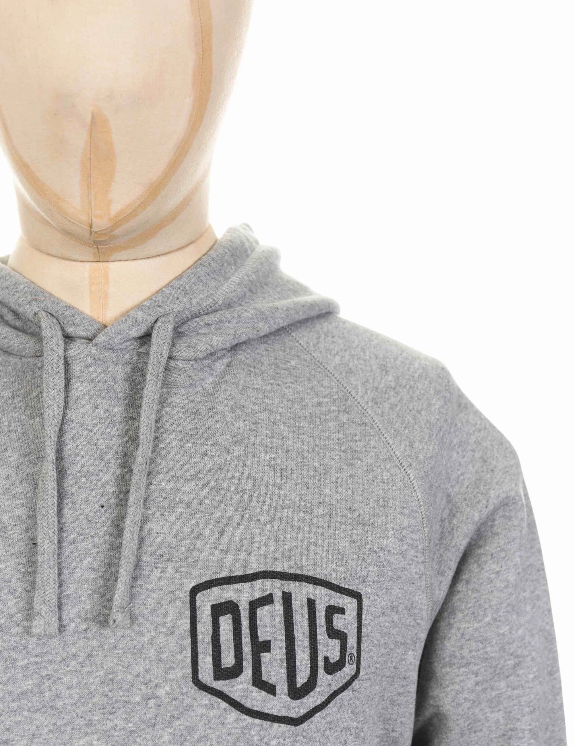 Milano Address Hooded Sweat - Grey Heather - Image 3