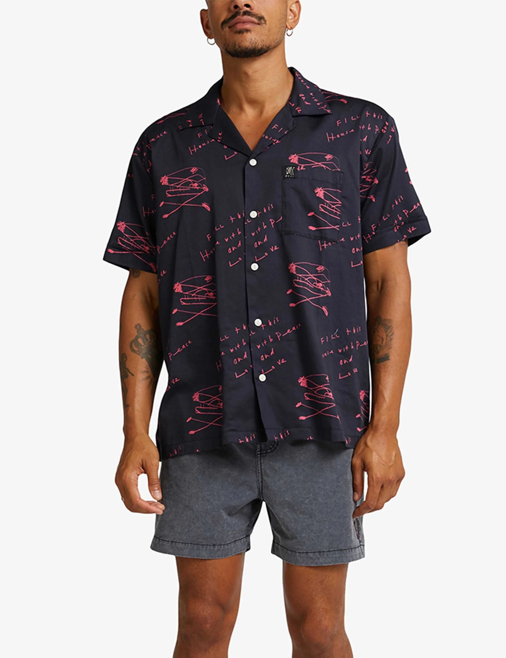 Old House Shirt - Red - Image 2