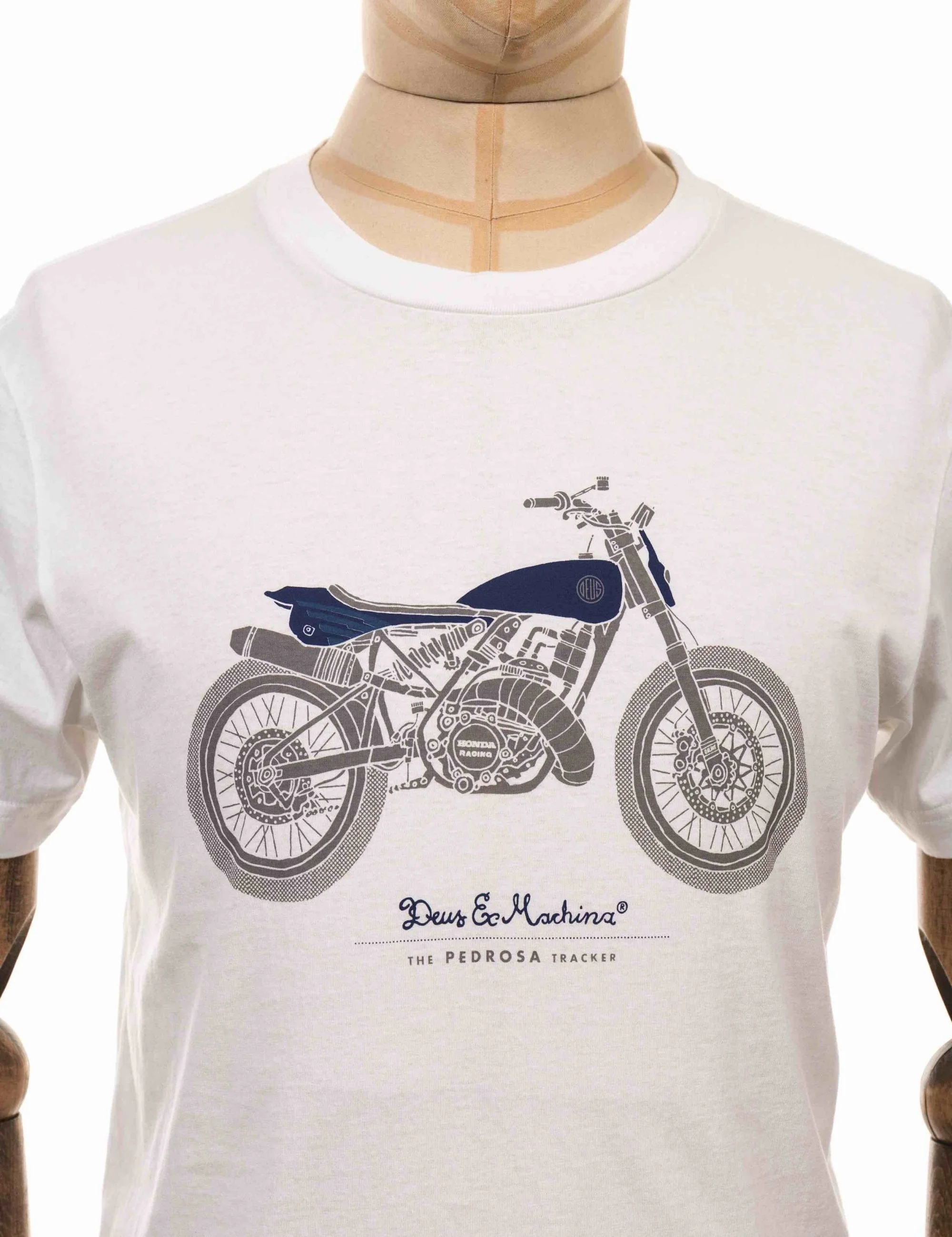 Pedrosa Tracker T-Shirt - White - Image 3