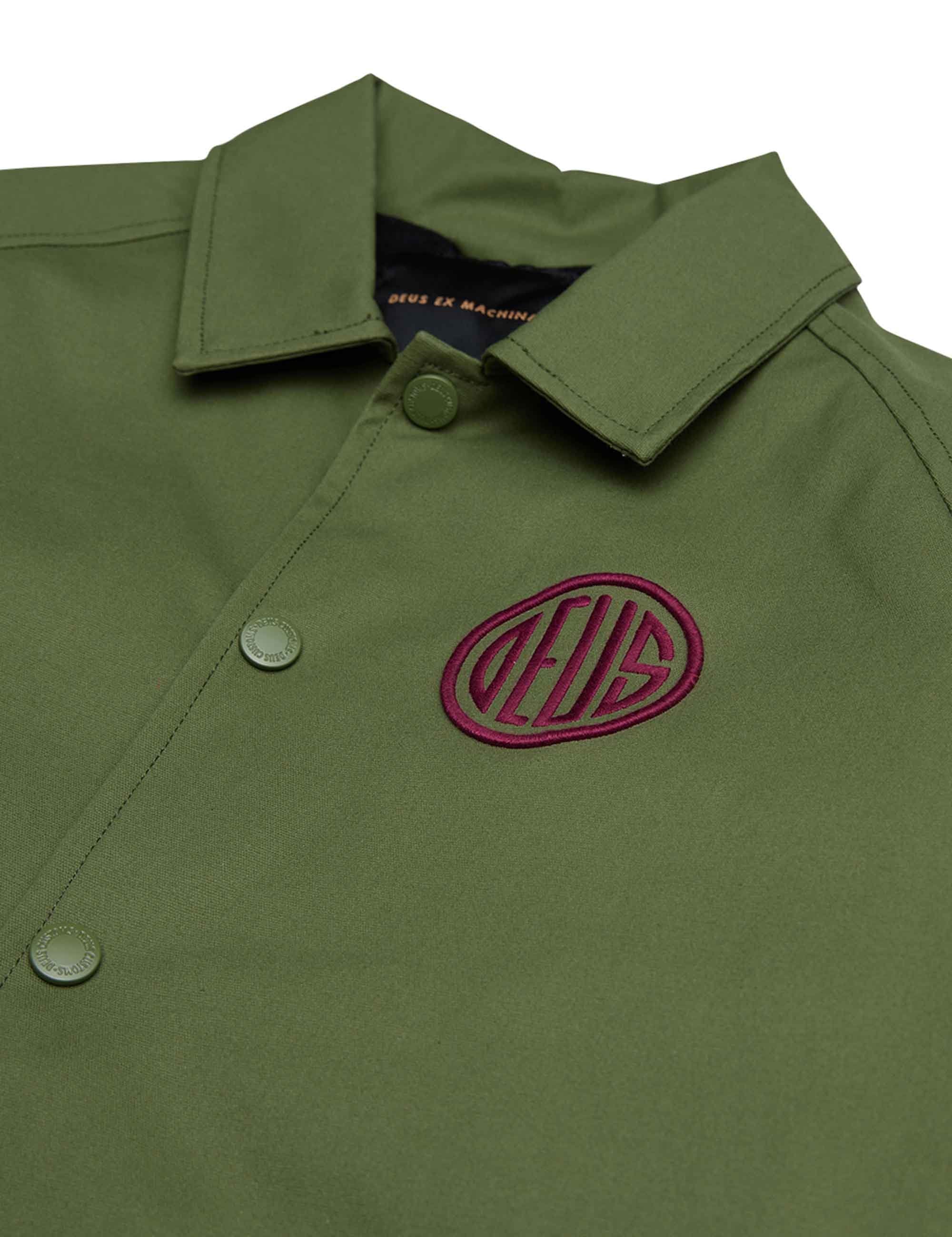 Pill Logo Coach Jacket - Pine - Image 5