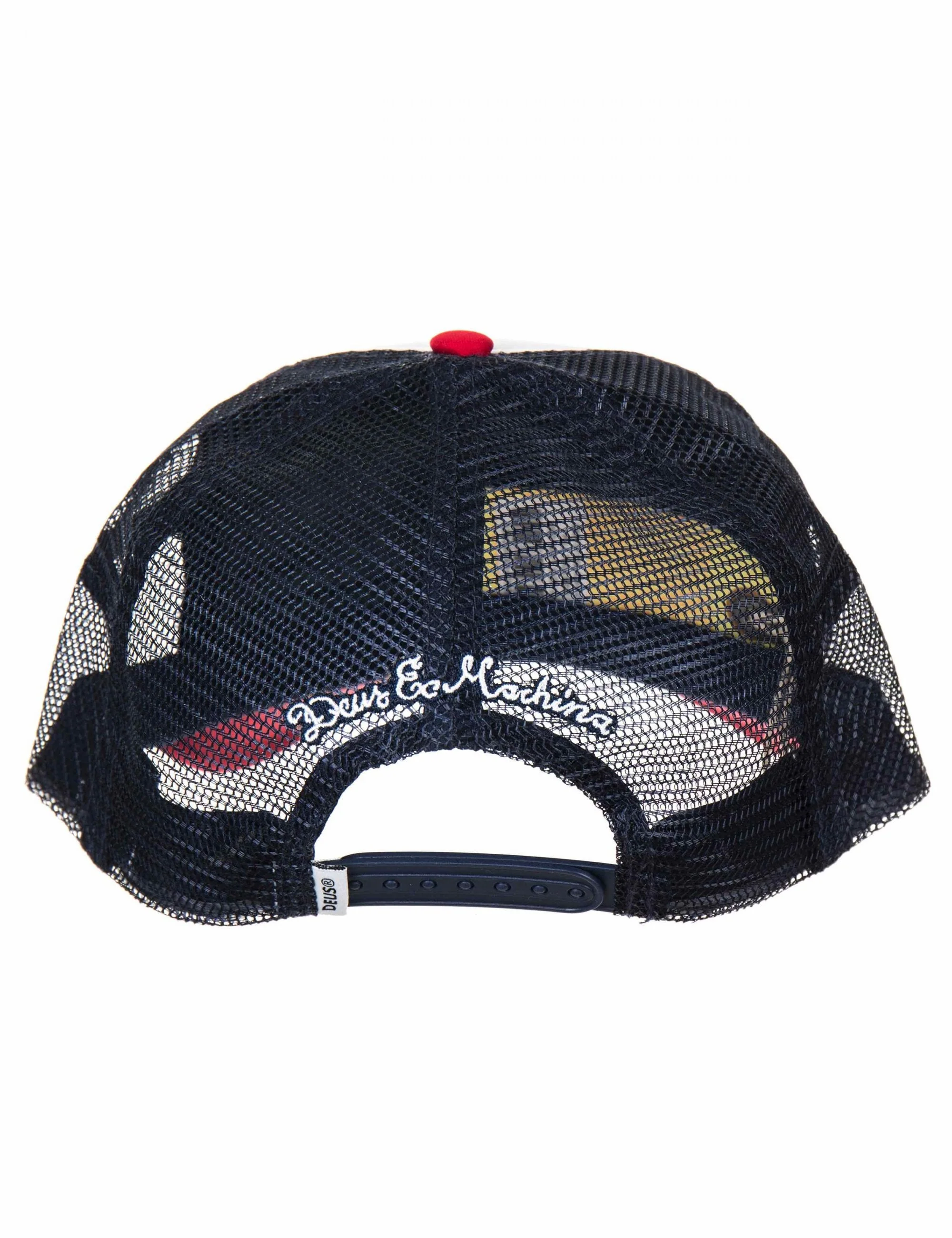 Pill Trucker Hat - Red/Navy - Image 3