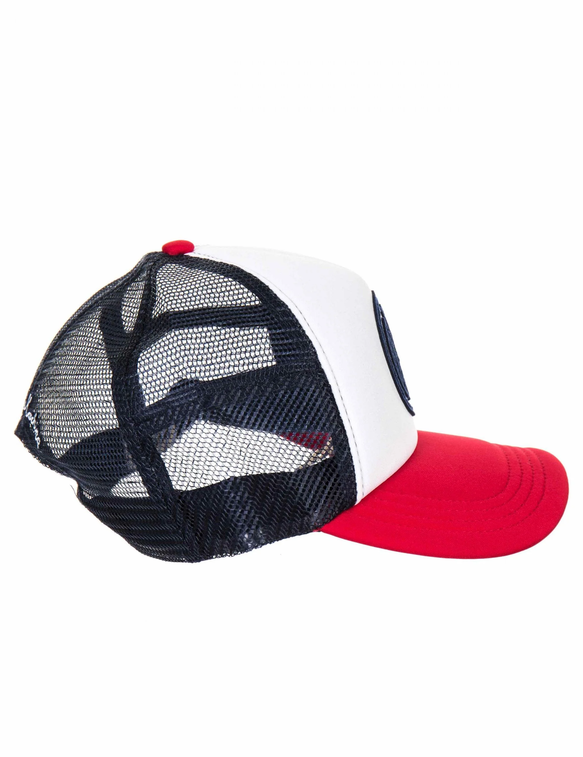 Pill Trucker Hat - Red/Navy - Image 4