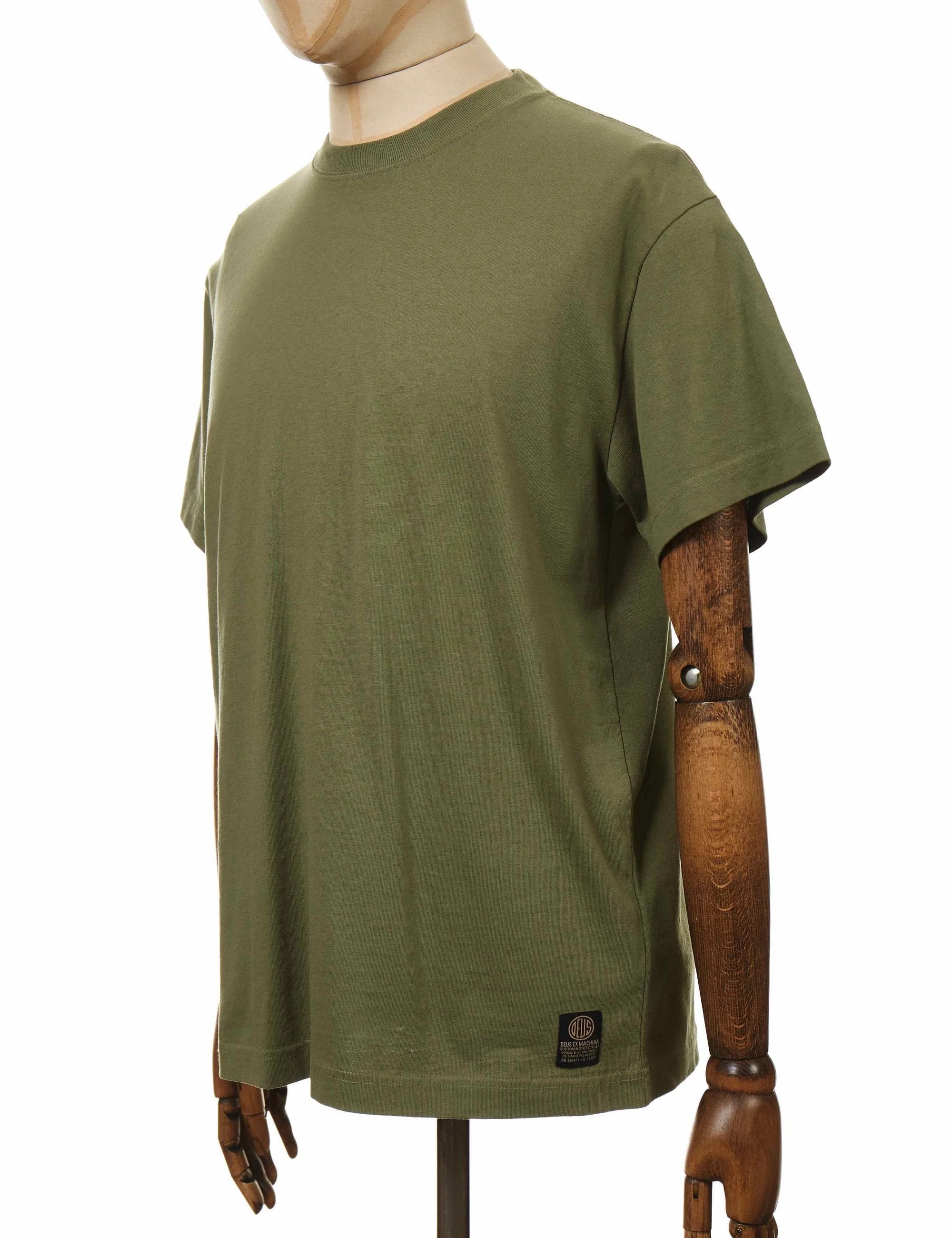 Plain Military T-Shirt - Clover - Image 4
