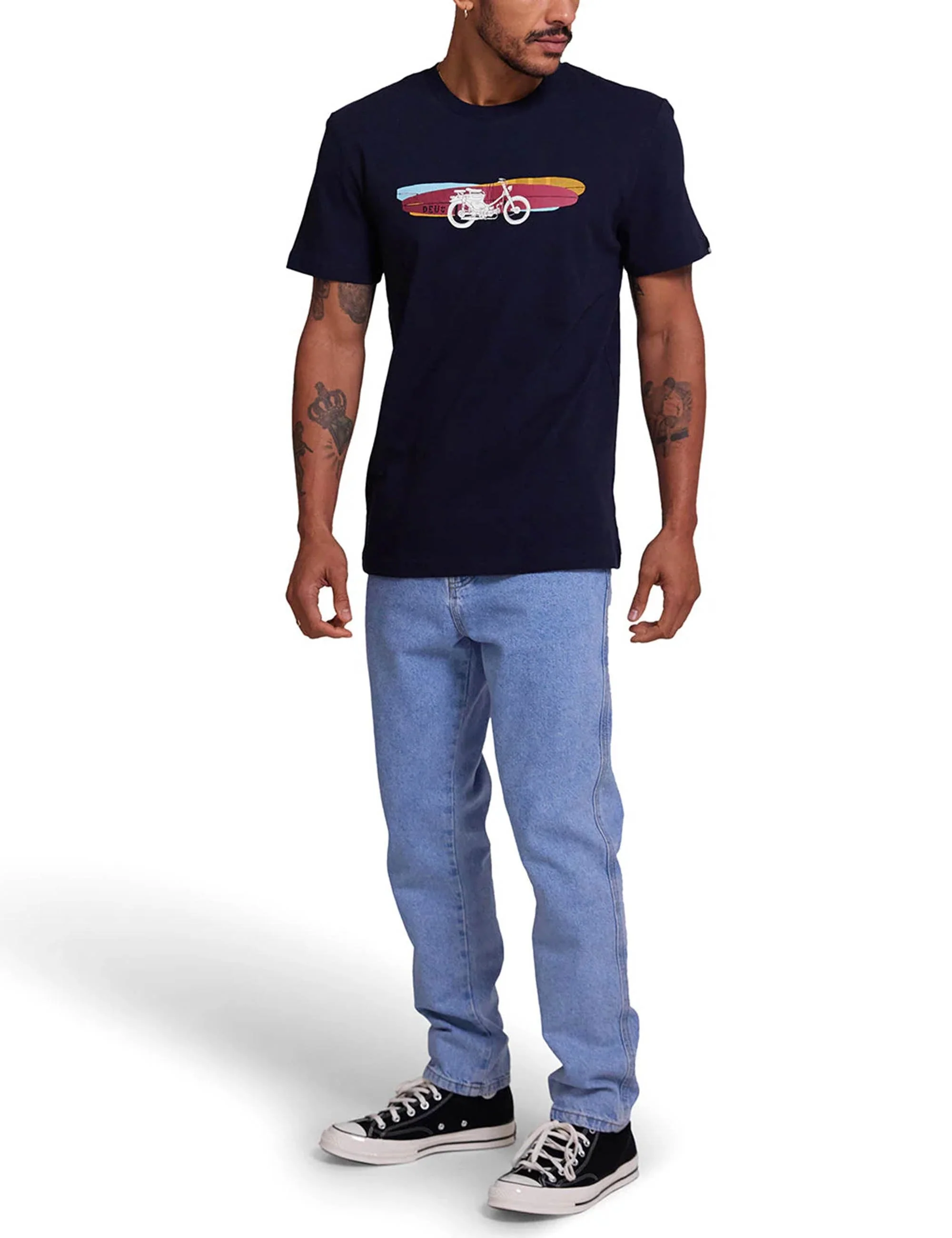 Seasiders T-Shirt - Navy - Image 4
