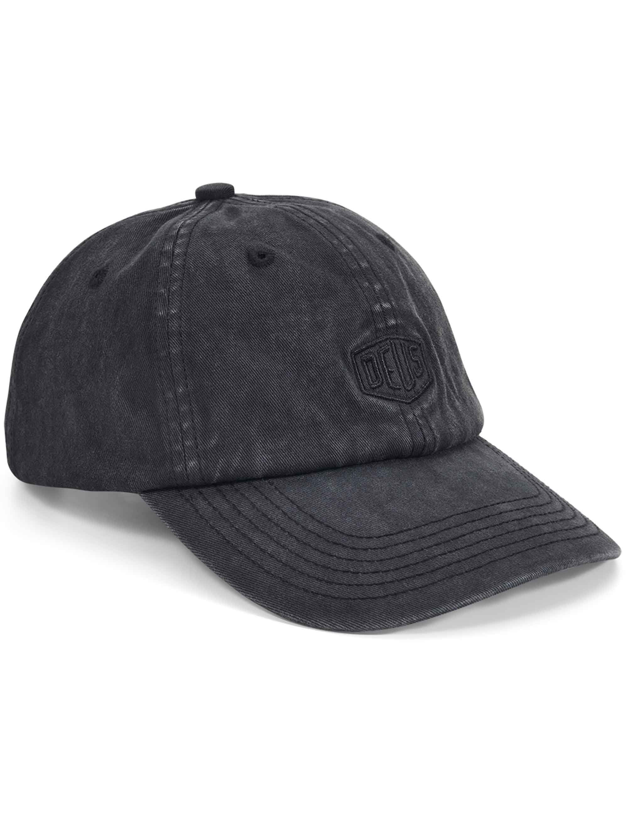 Shield Garment Dyed Dad Cap - Black