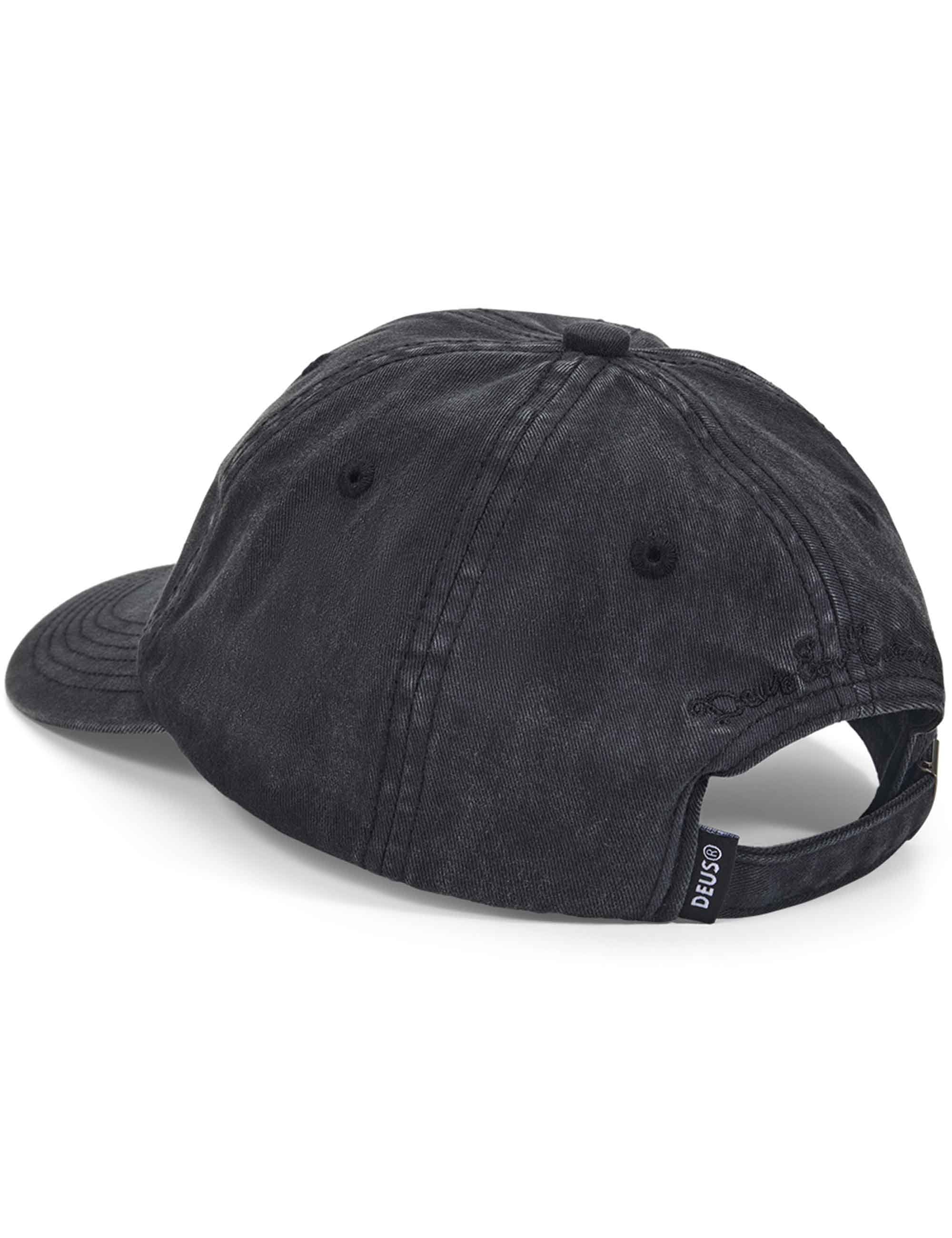 Shield Garment Dyed Dad Cap - Black - Image 2