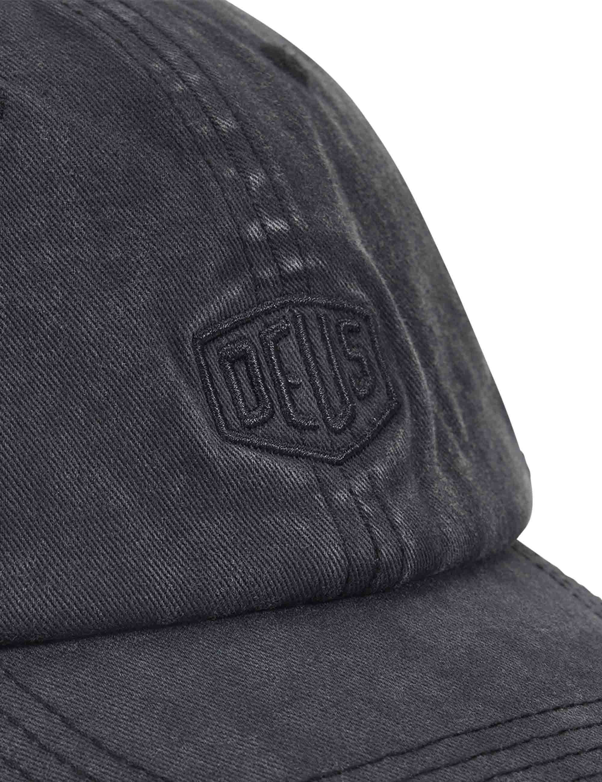 Shield Garment Dyed Dad Cap - Black - Image 3