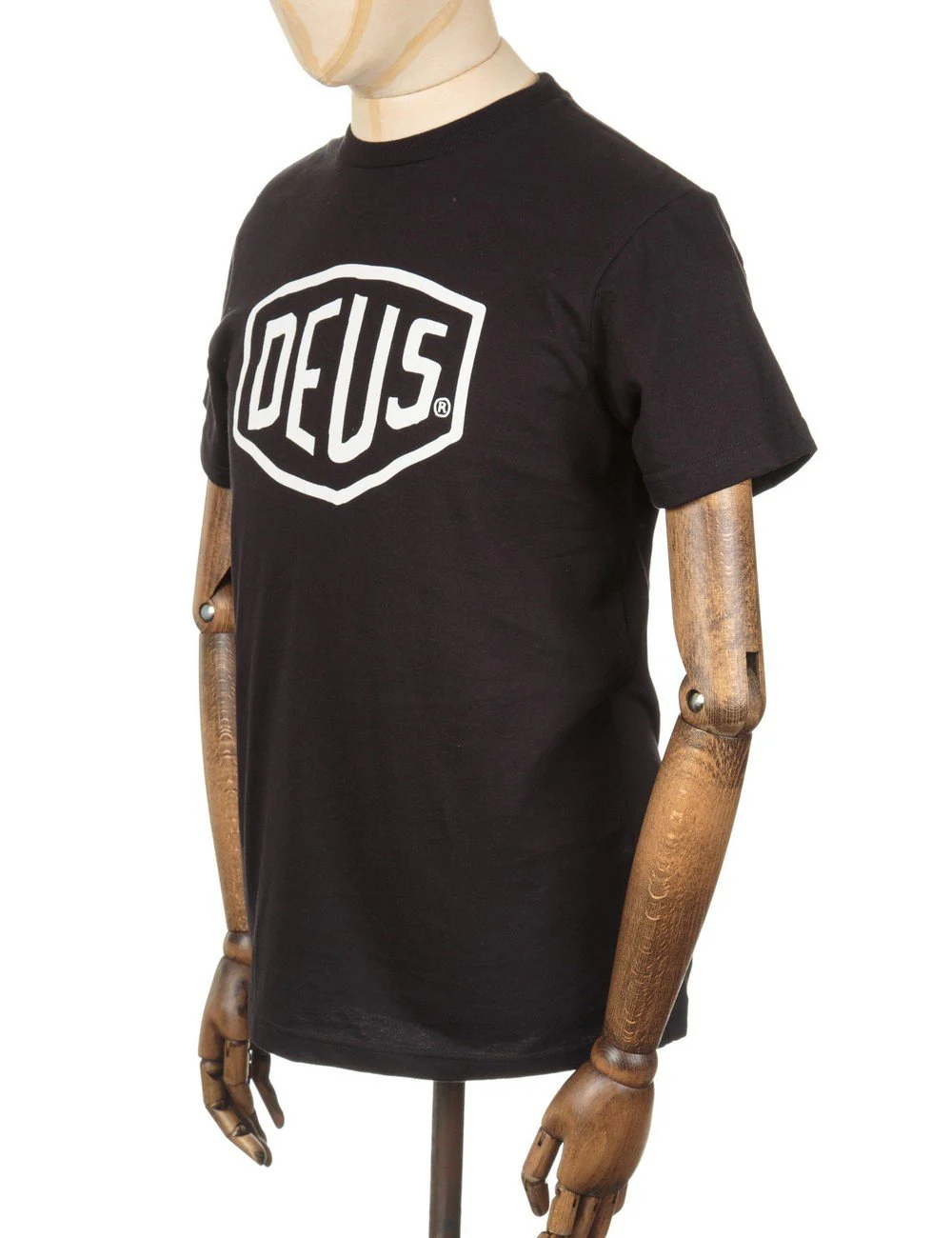Shield Logo T-Shirt - Black - Image 4