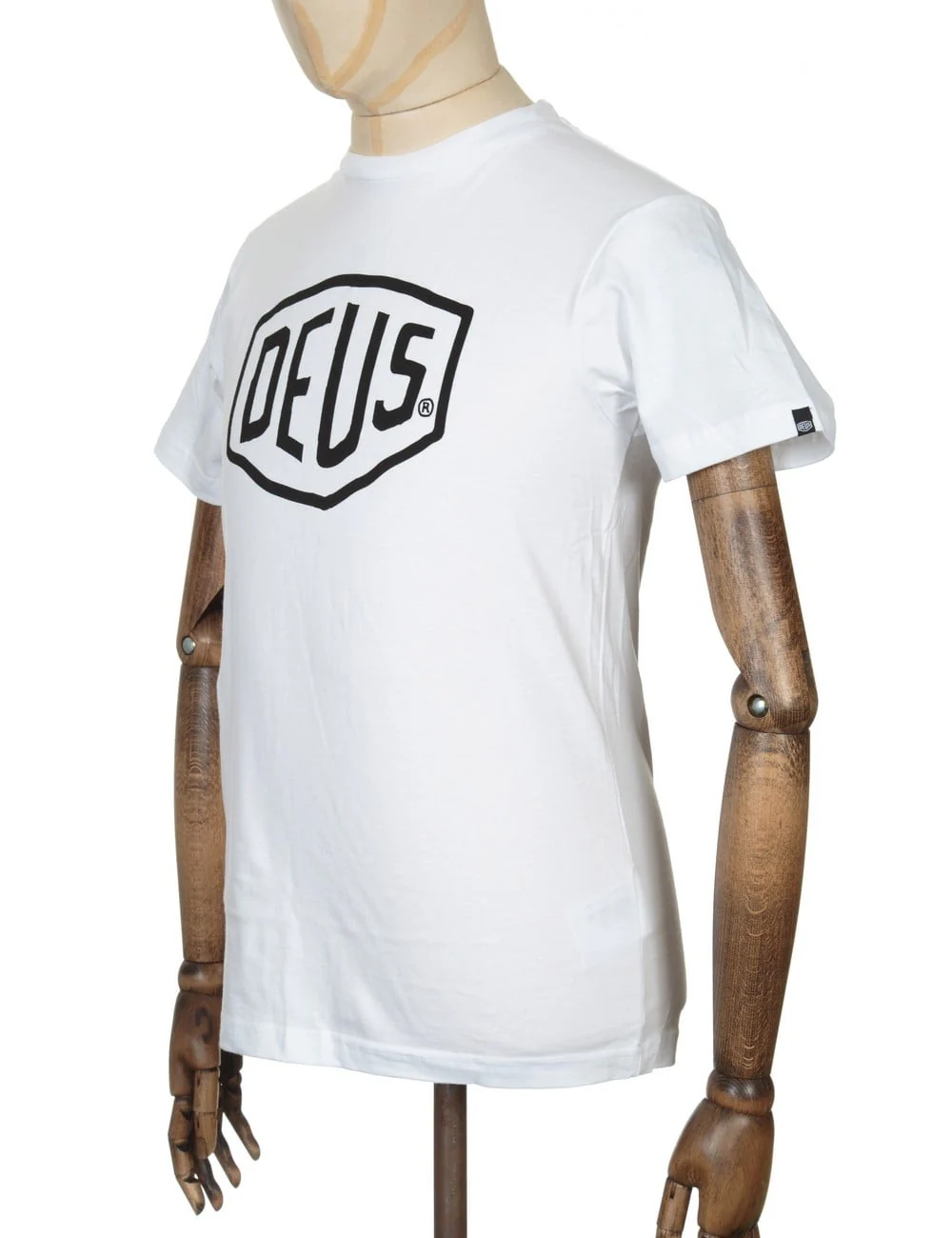 Shield Logo T-Shirt - White - Image 5