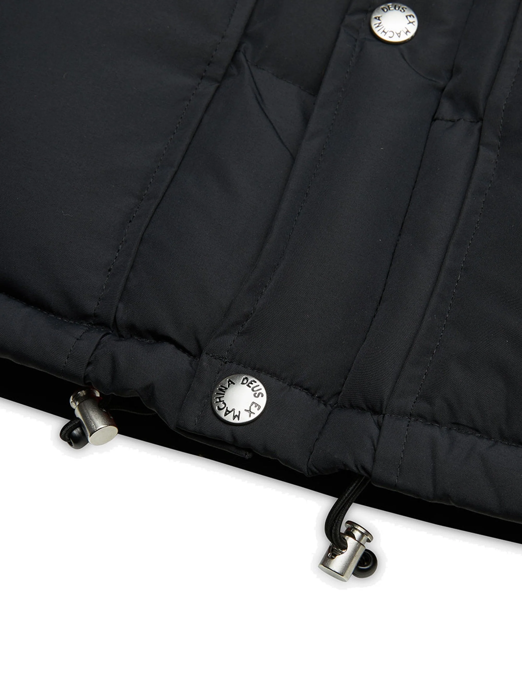 Summit Puffer Jacket - Black - Image 3
