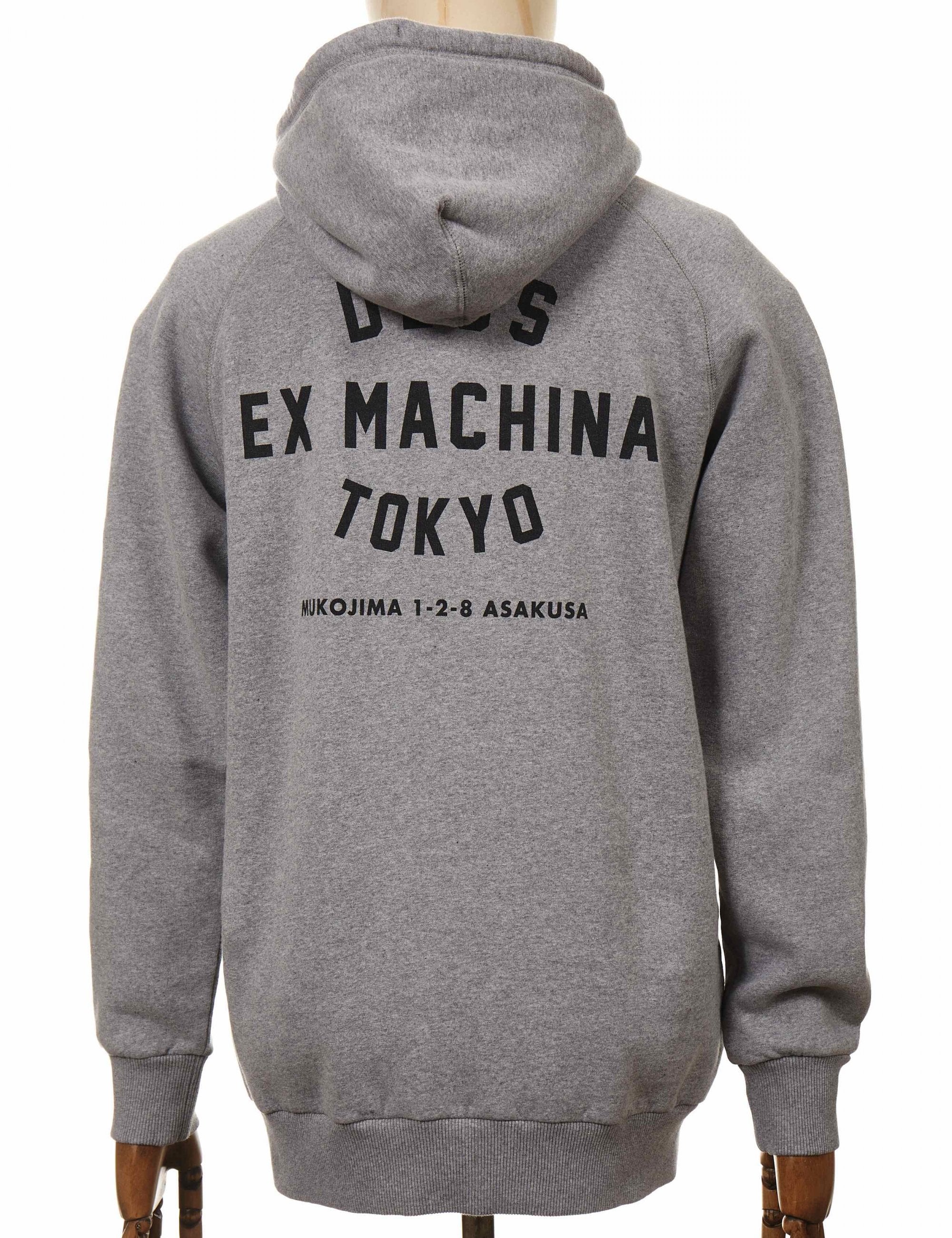 Tokyo Address Hooded Sweat - Grey Heather