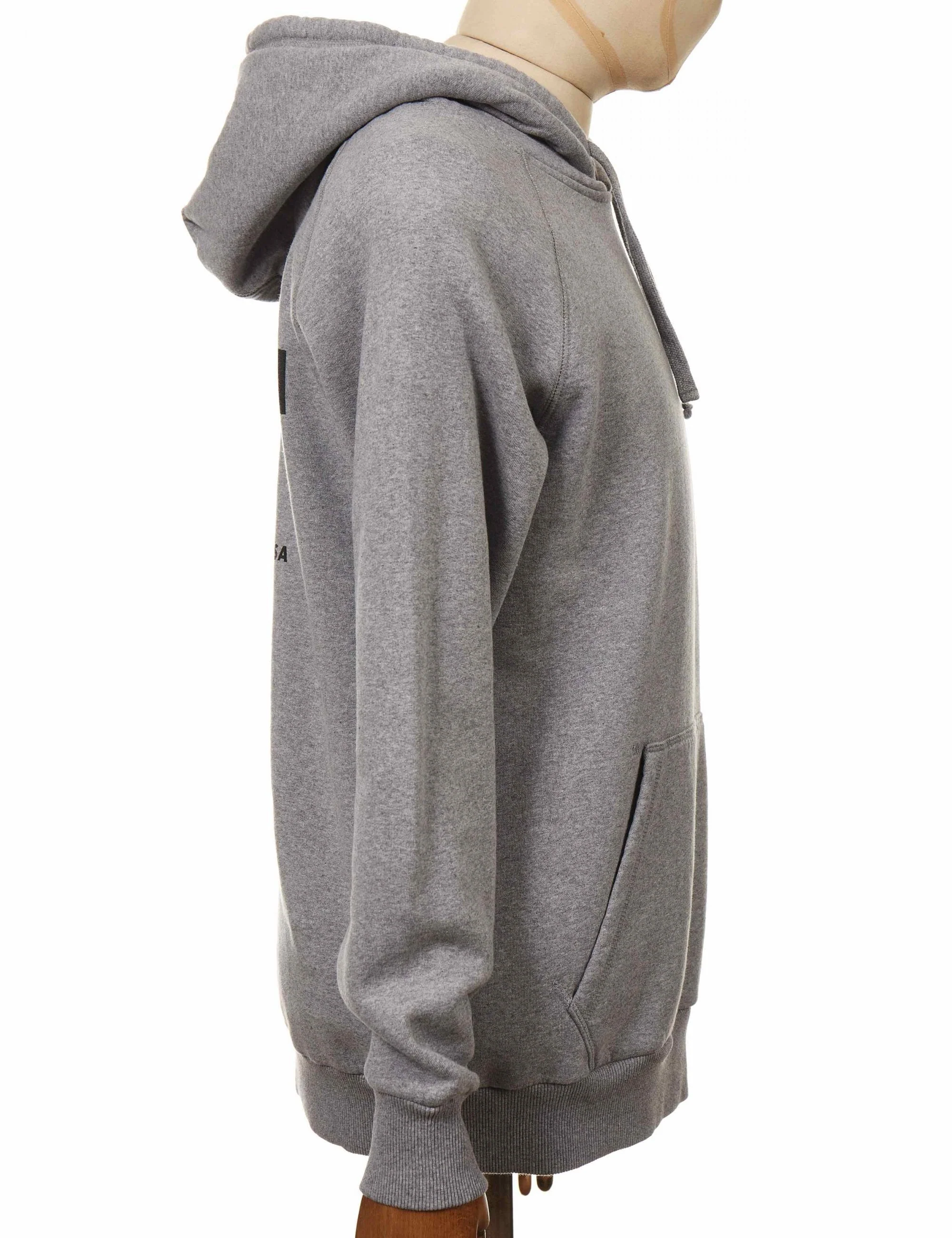 Tokyo Address Hooded Sweat - Grey Heather - Image 5