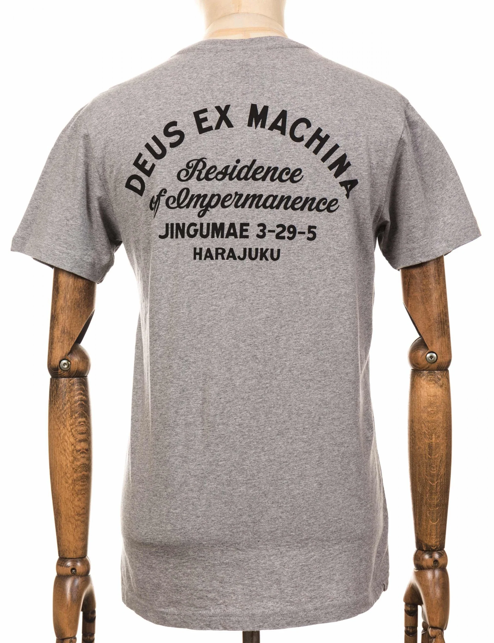 Tokyo Address Pocket T-Shirt - Grey Heather