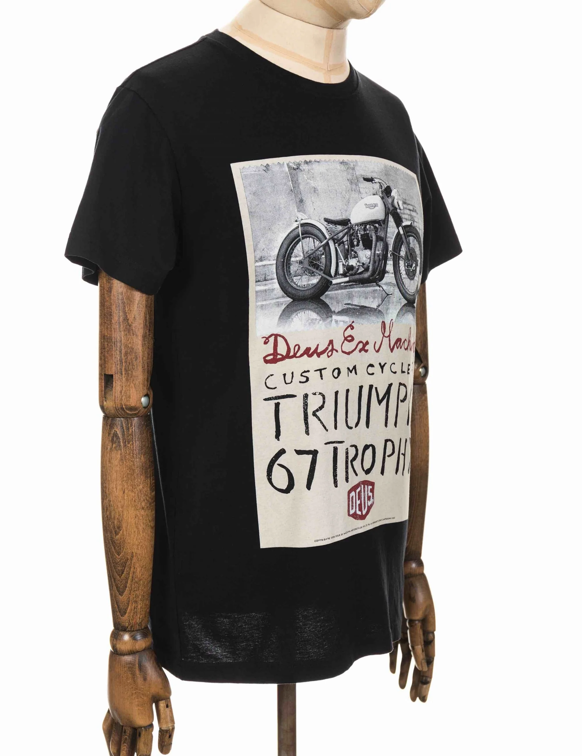 Triumph Trophy T-Shirt - Black - Image 3