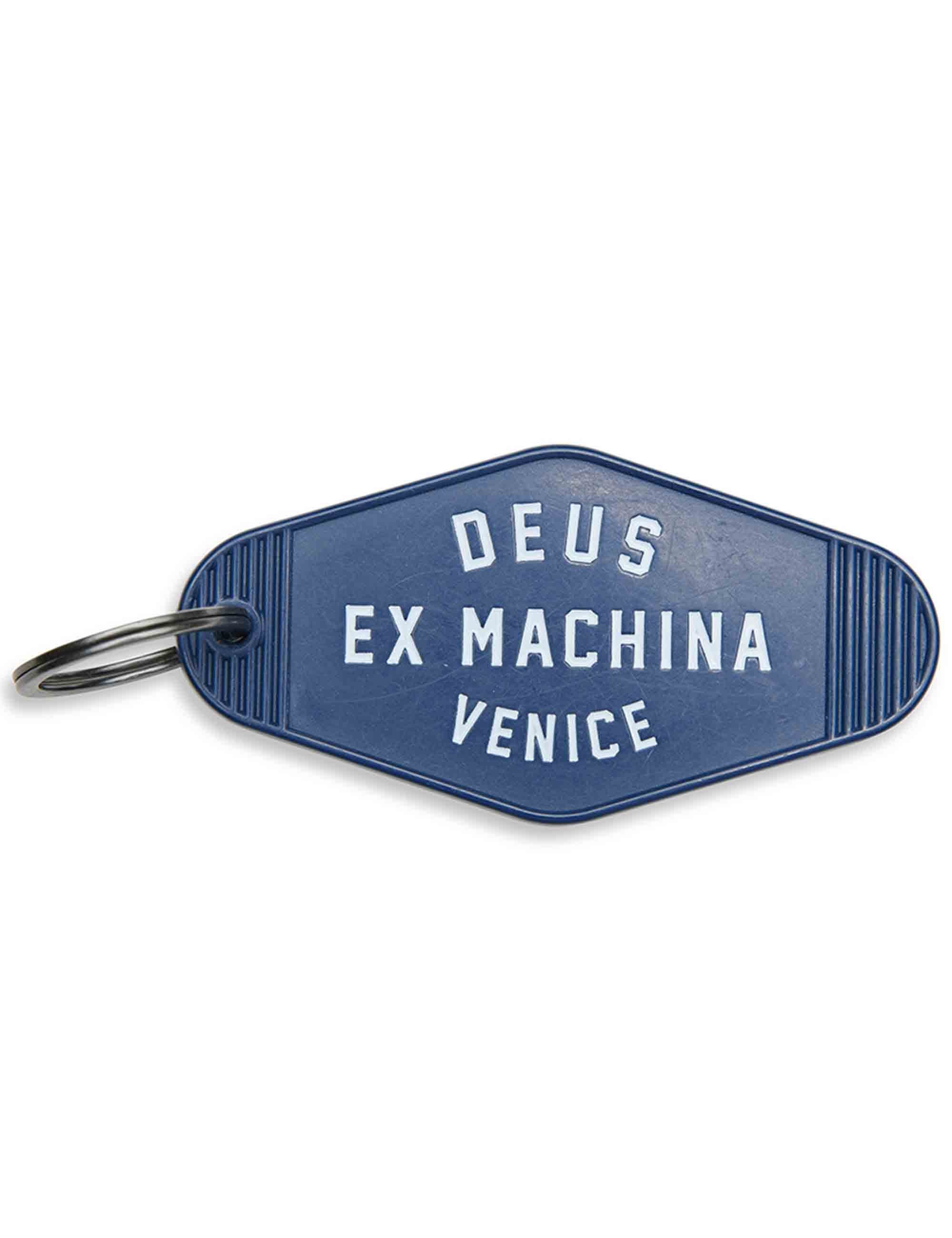 Venice Address Hotel Key Tag - Mechanic Blue