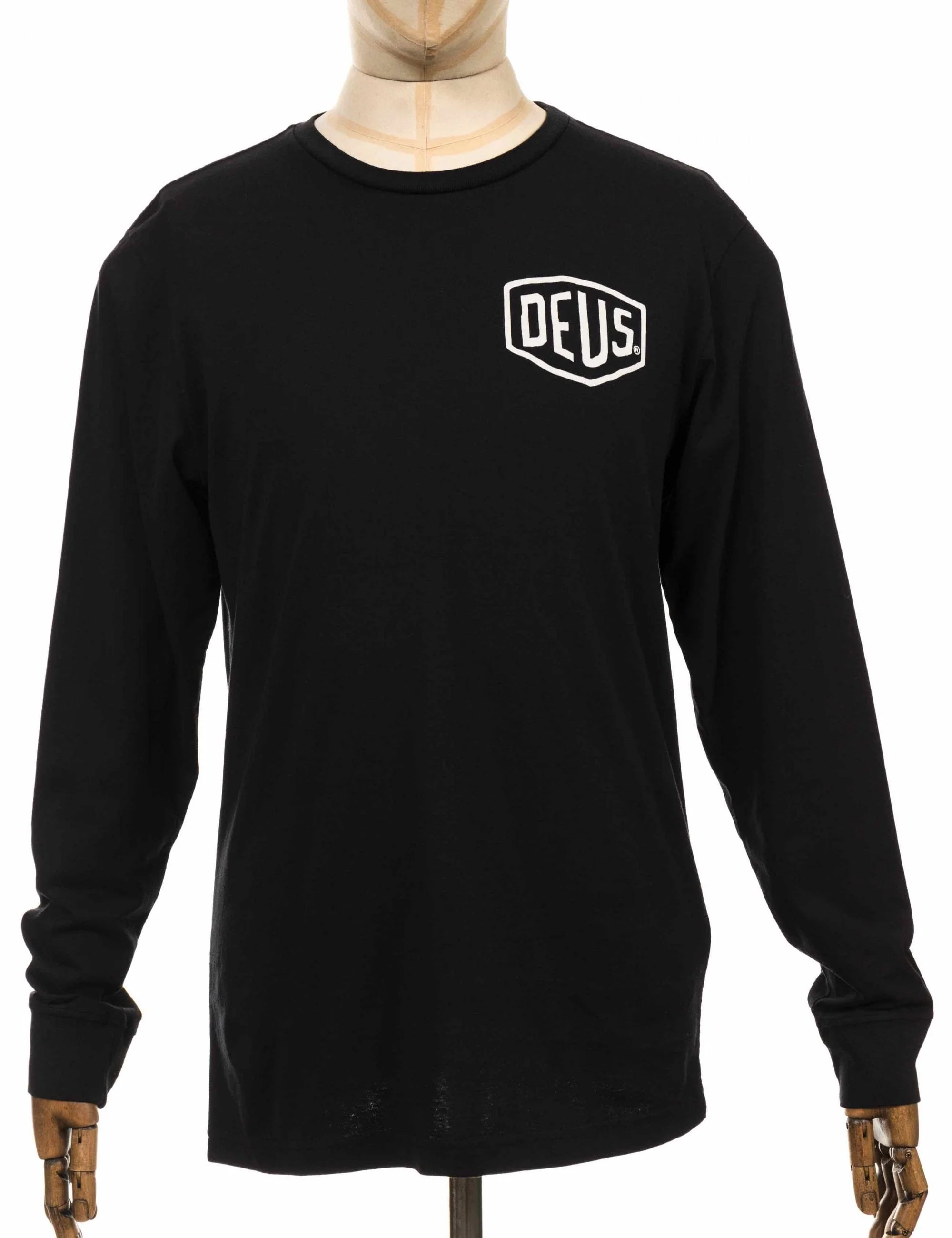 Venice Address Long Sleeve T-Shirt - Black - Image 3