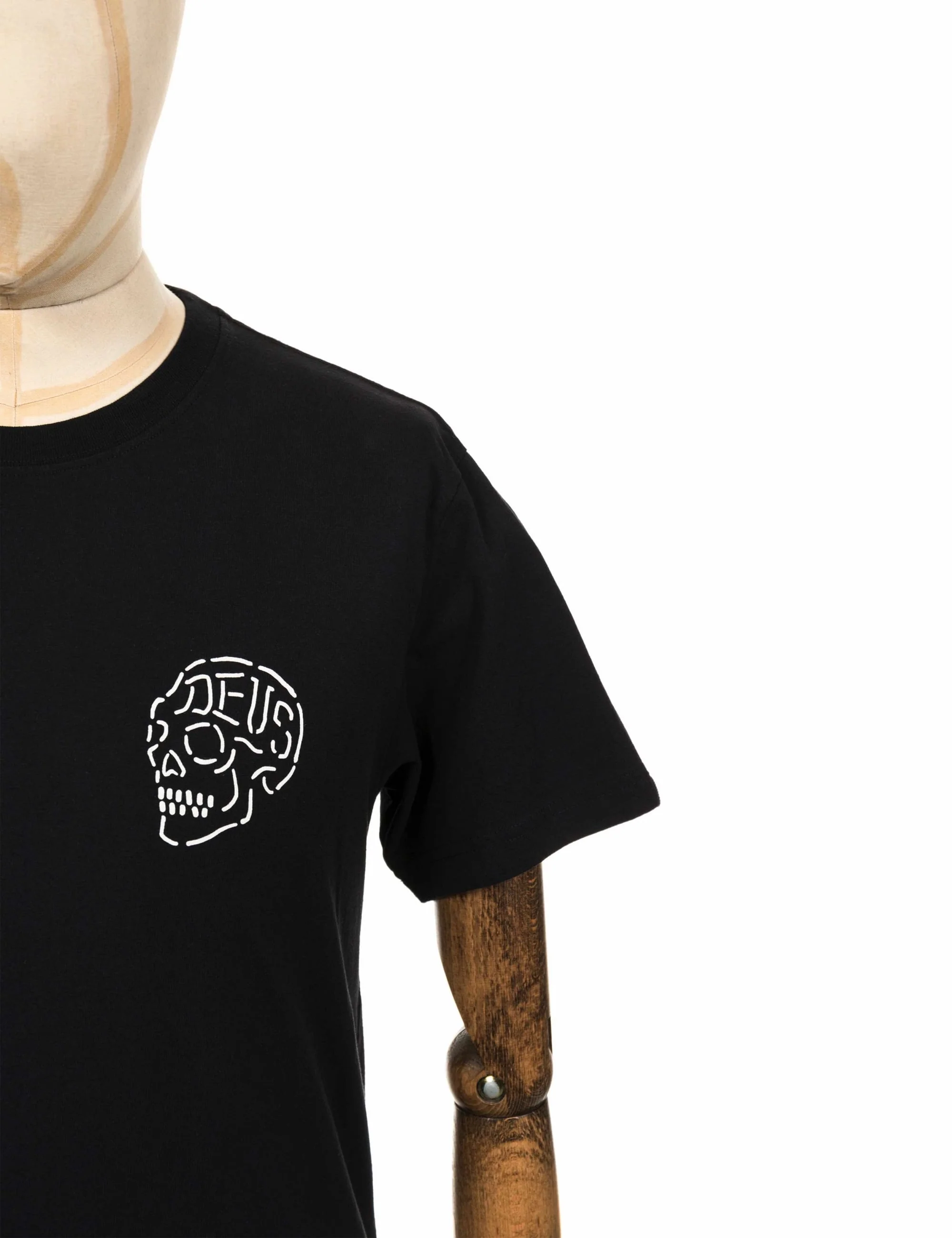 Venice Address Skull T-Shirt - Black - Image 5