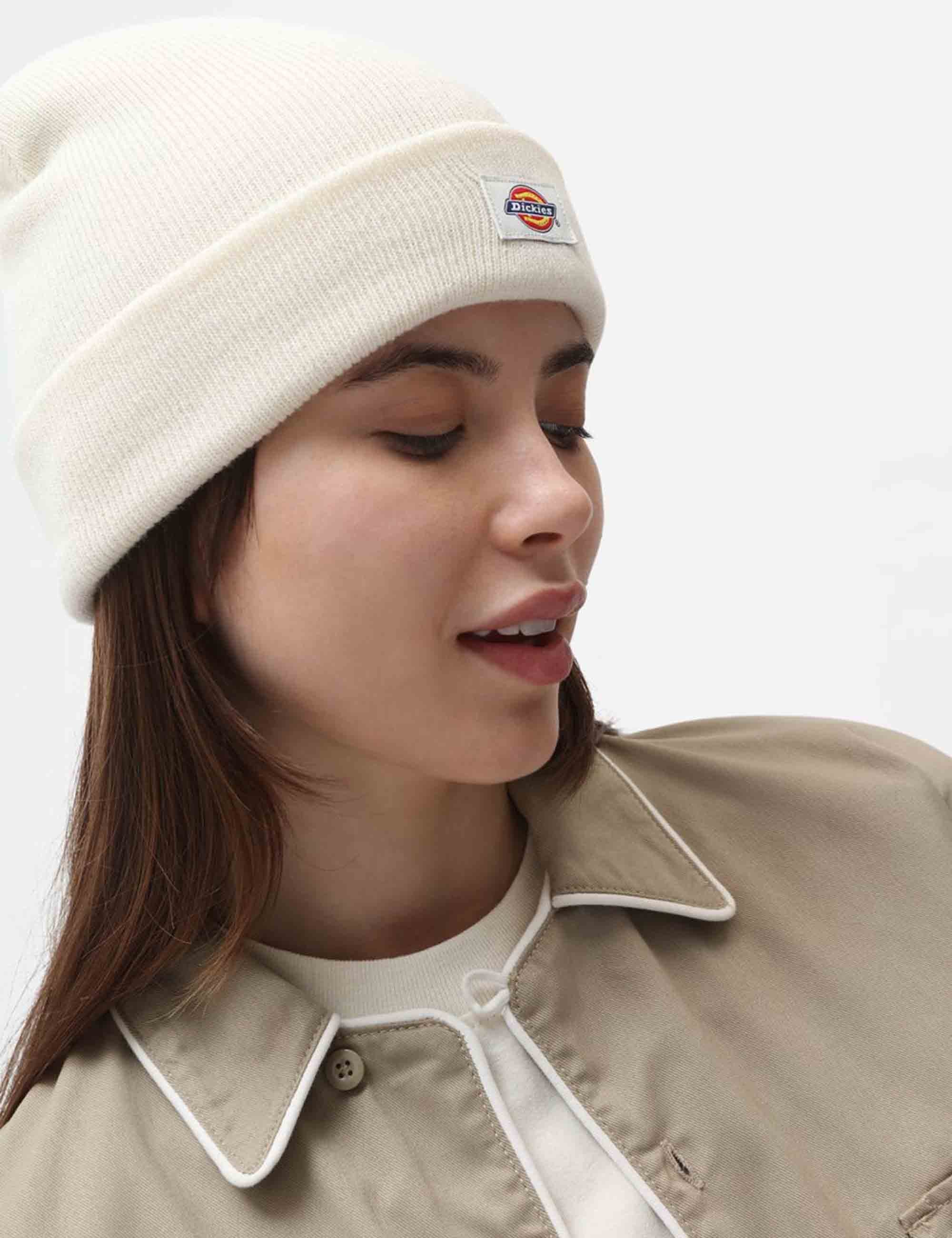 Gibsland Beanie Hat - Ecru - Image 4