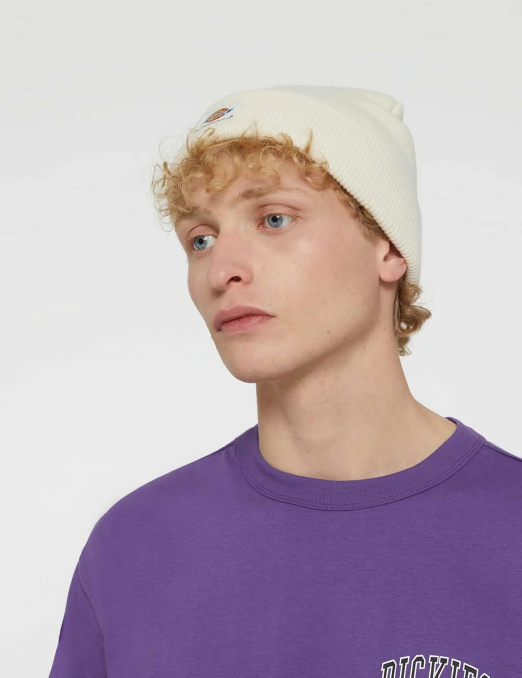 Gibsland Beanie Hat - Ecru - Image 5