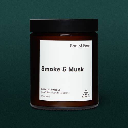 Soy Wax Candle 170ml (6oz)- Smoke & Musk - Image 6