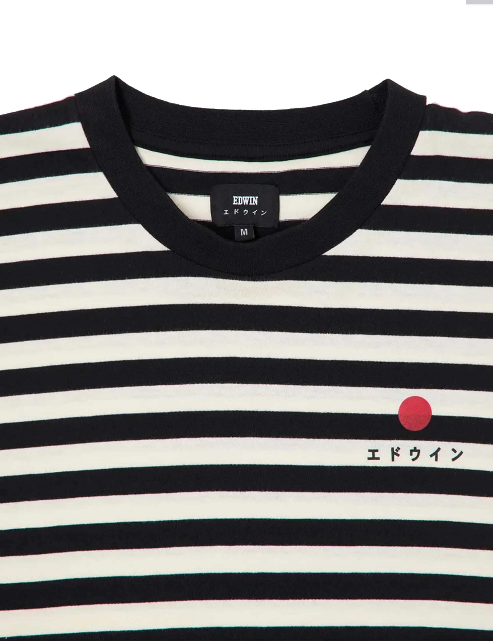 Basic Stripe T-Shirt - Black/White - Image 3