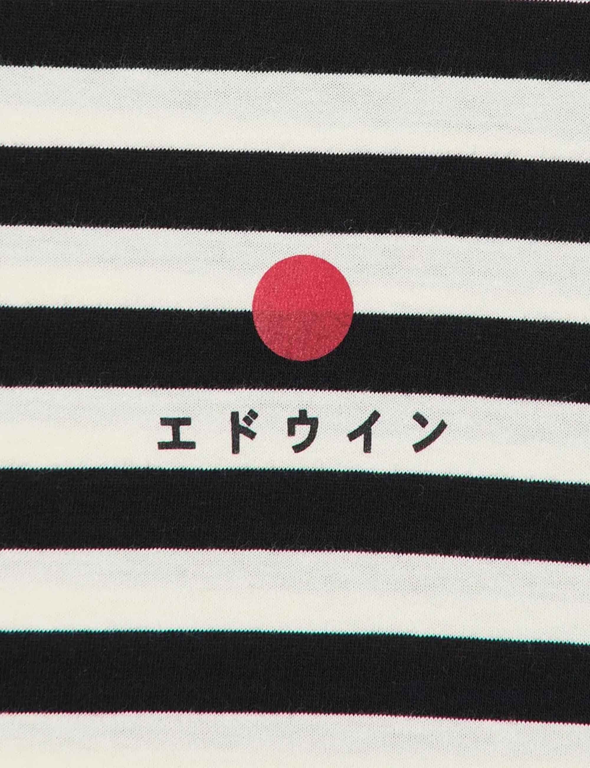 Basic Stripe T-Shirt - Black/White - Image 5