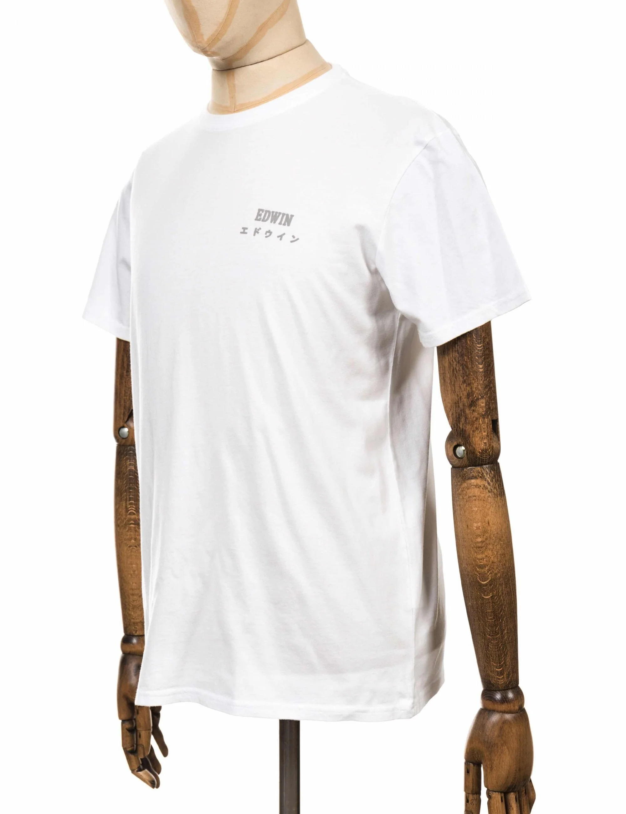 Chest Logo T-Shirt - White - Image 4