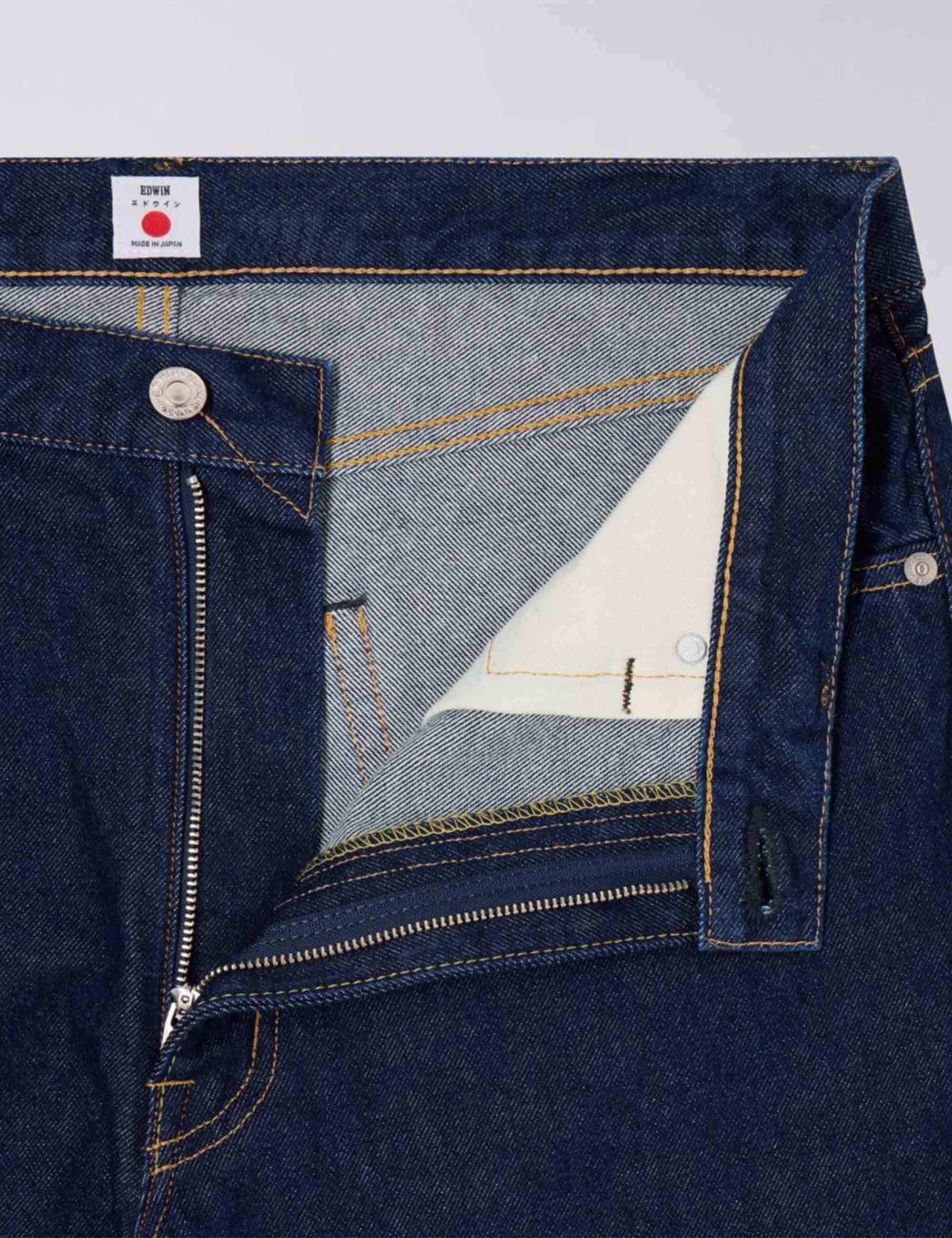 Loose Jeans - Blue, Rinsed - Image 5