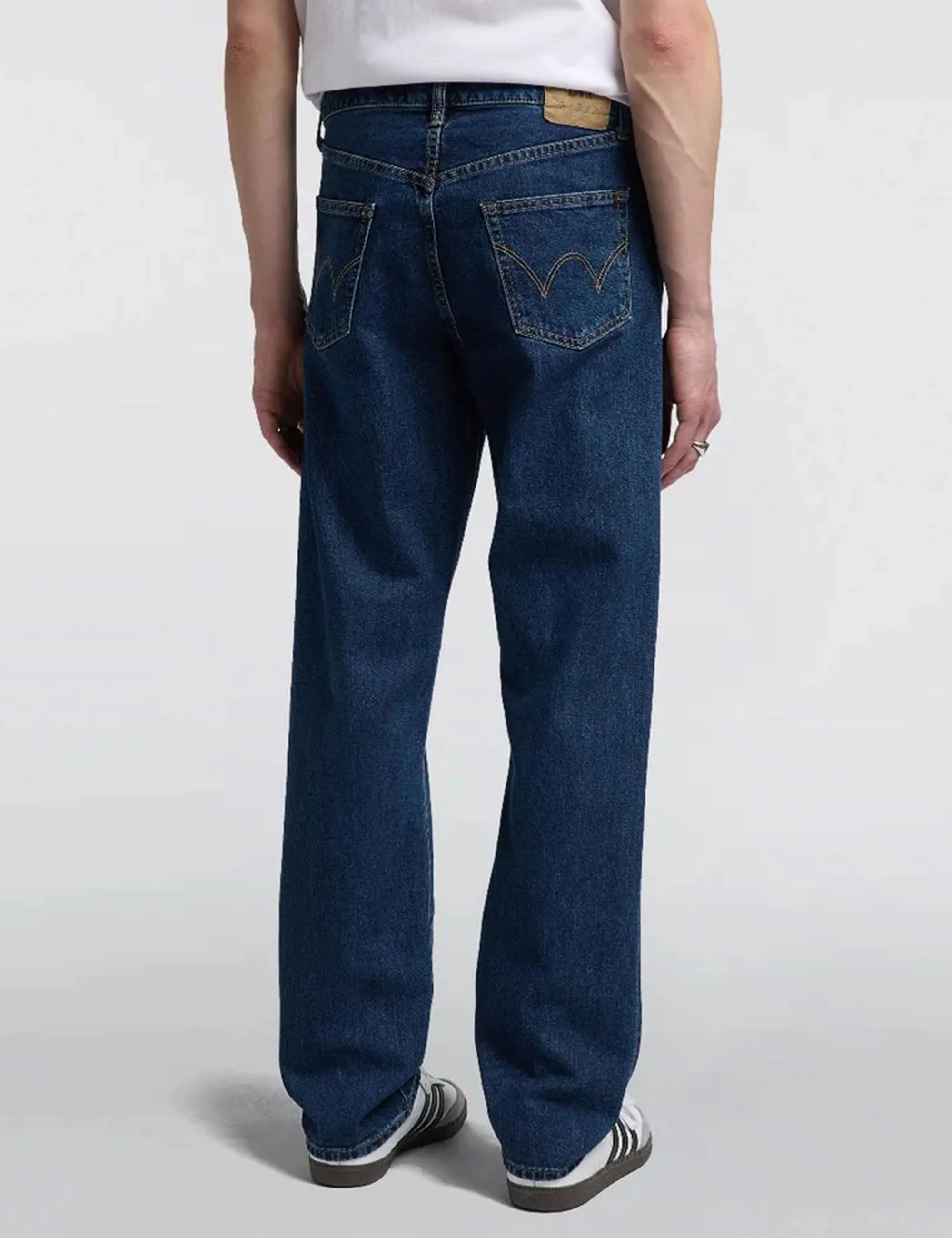 Loose Straight Jeans - Blue, Akira Wash - Image 6