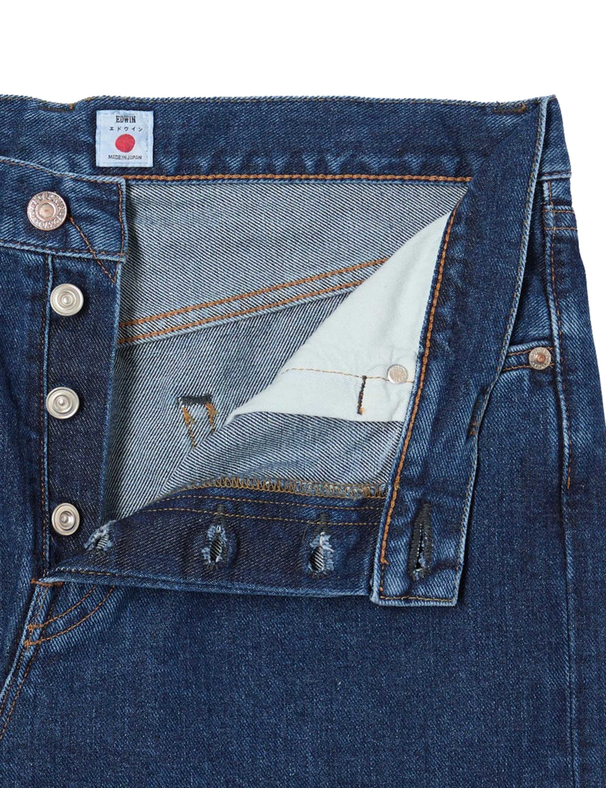 Slim Tapered Yoshiko Jeans - Blue, Akira Wash - Image 3
